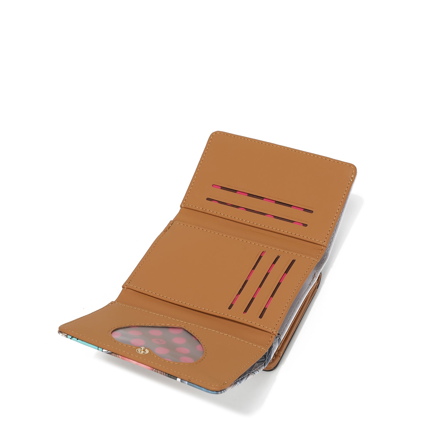 Triple Fashion Compact Portfolio mit RFID -Block