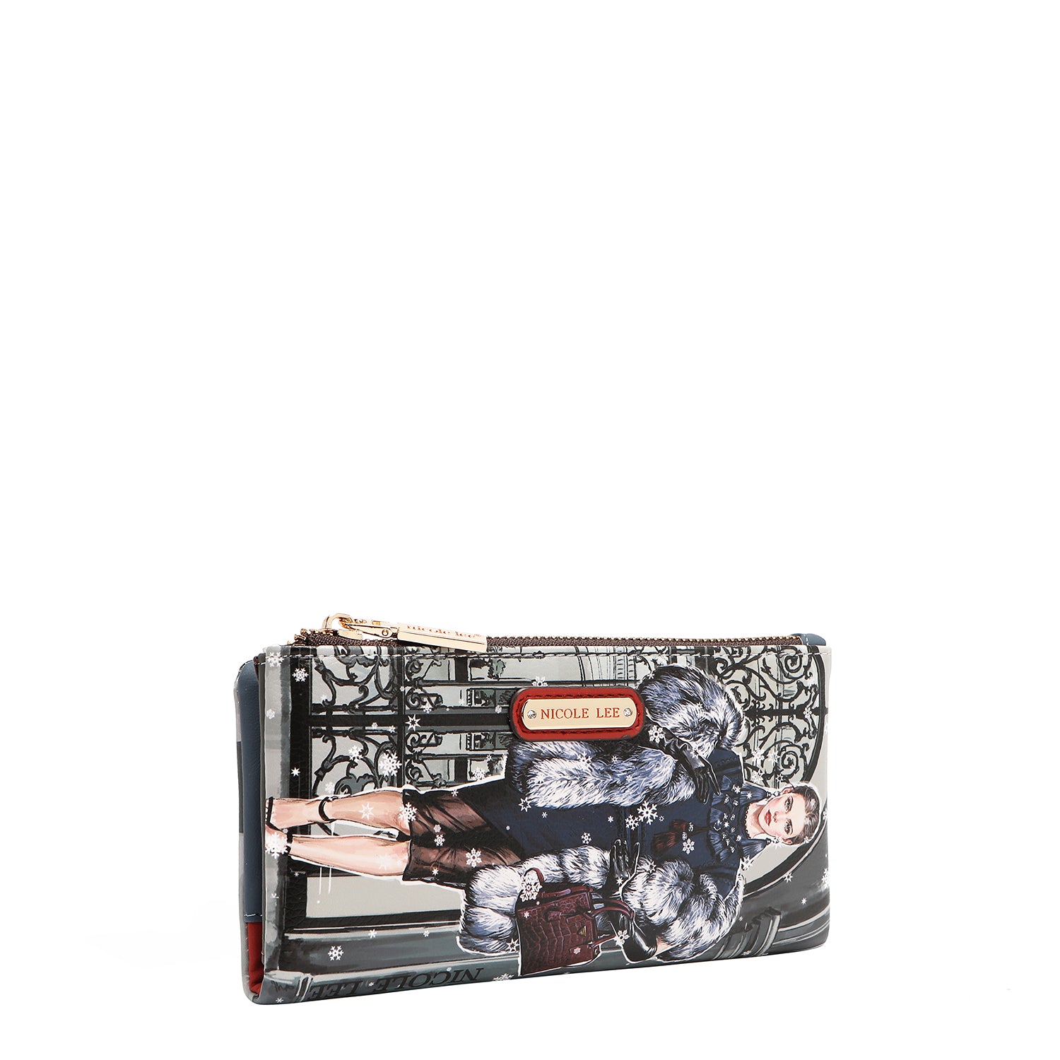 2-TEILIGES FALTBARES GELDBÖRSE (<tc>MODA SNOWFLAKE</tc>)