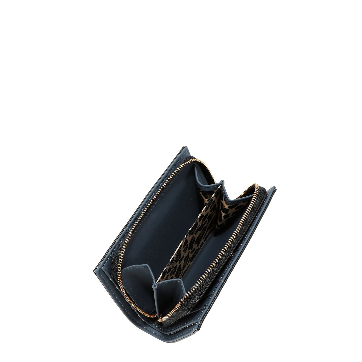 CARTERA PLEGABLE CON CREMALLERA CENTRAL (LONDON EYE-NEGRO)