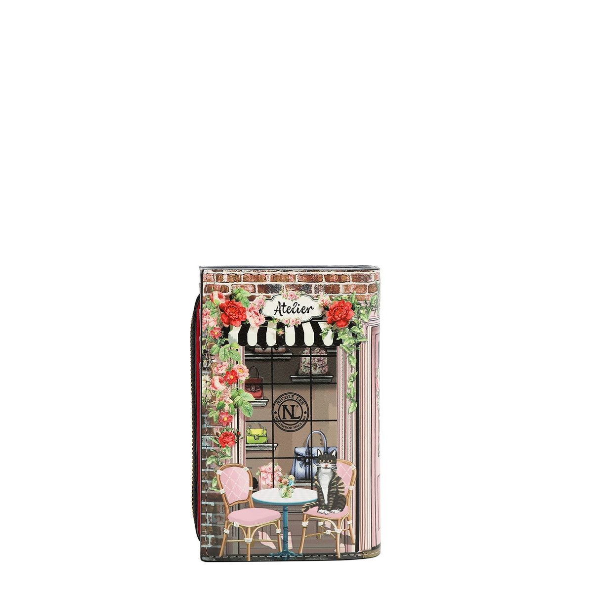 CARTERA PLEGABLE CON CREMALLERA CENTRAL (SUGAR DAY)