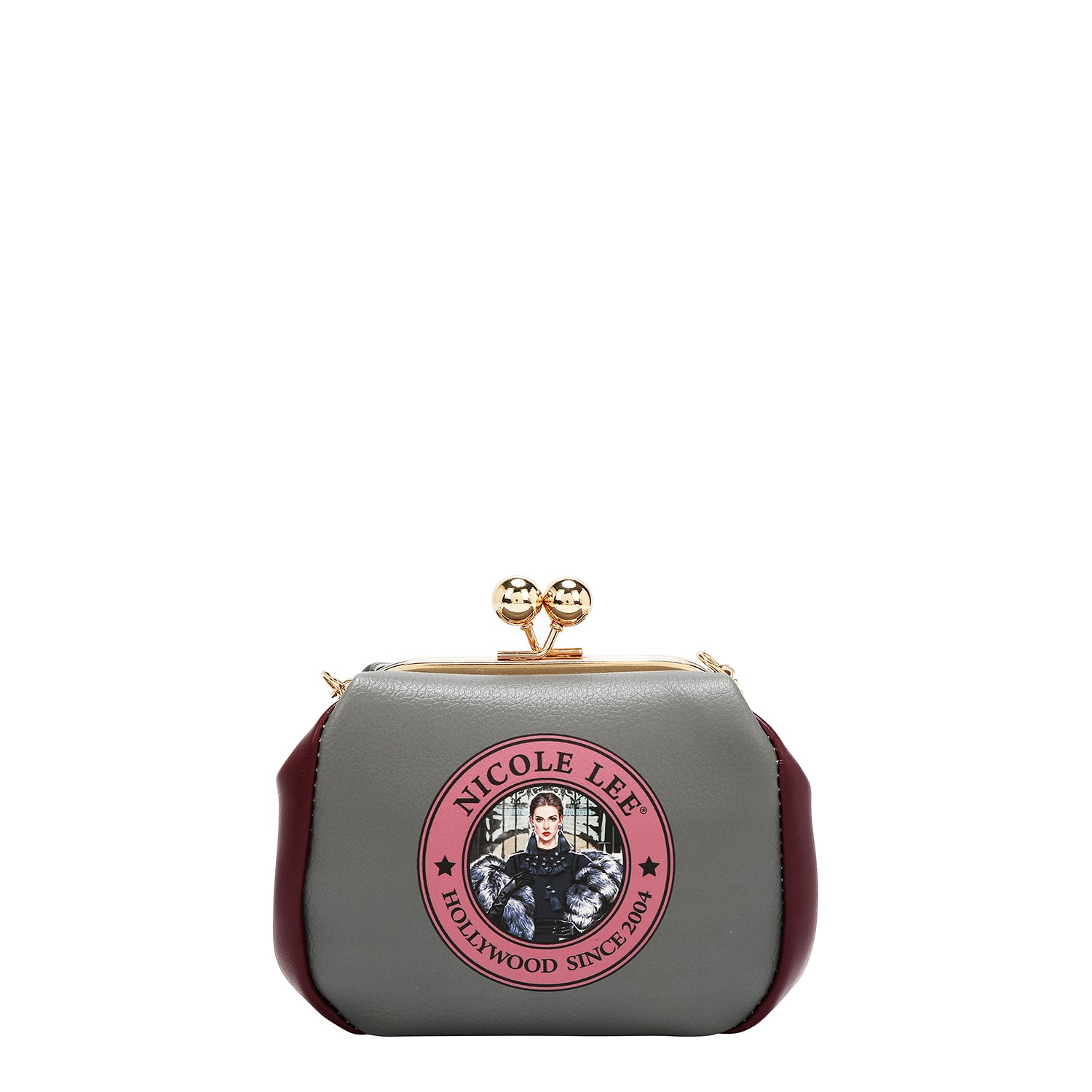 MINI SAC BANDOULIÈRE AVEC FERMETURE À FERMETURE BAISER (<tc>MODA SNOWFLAKE</tc>)