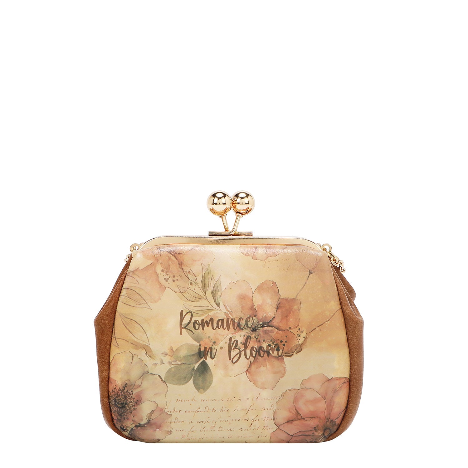 MINI BOLSO CRUZADO CON CIERRE KISS LOCK (REFLECTION OF LOVE)