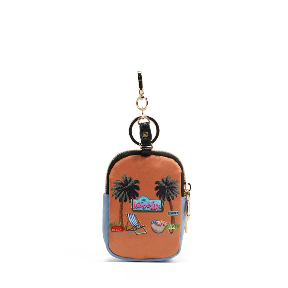 MINI PORTE-CLÉS SAC À DOS MANDY (<tc>SUN & SAND</tc>)