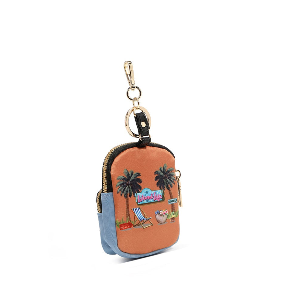MINI PORTE-CLÉS SAC À DOS MANDY (<tc>SUN & SAND</tc>)