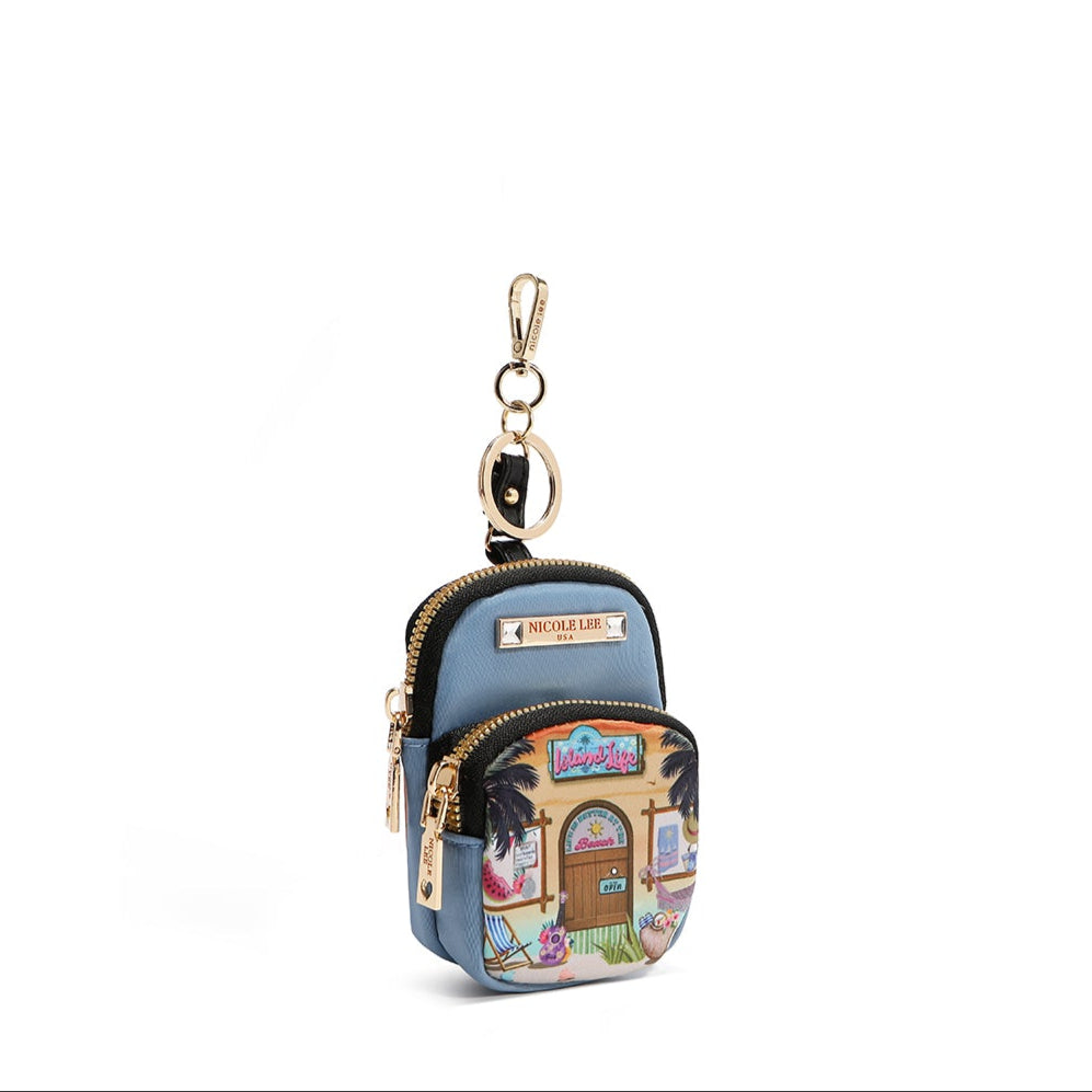 MINI PORTE-CLÉS SAC À DOS MANDY (<tc>SUN & SAND</tc>)