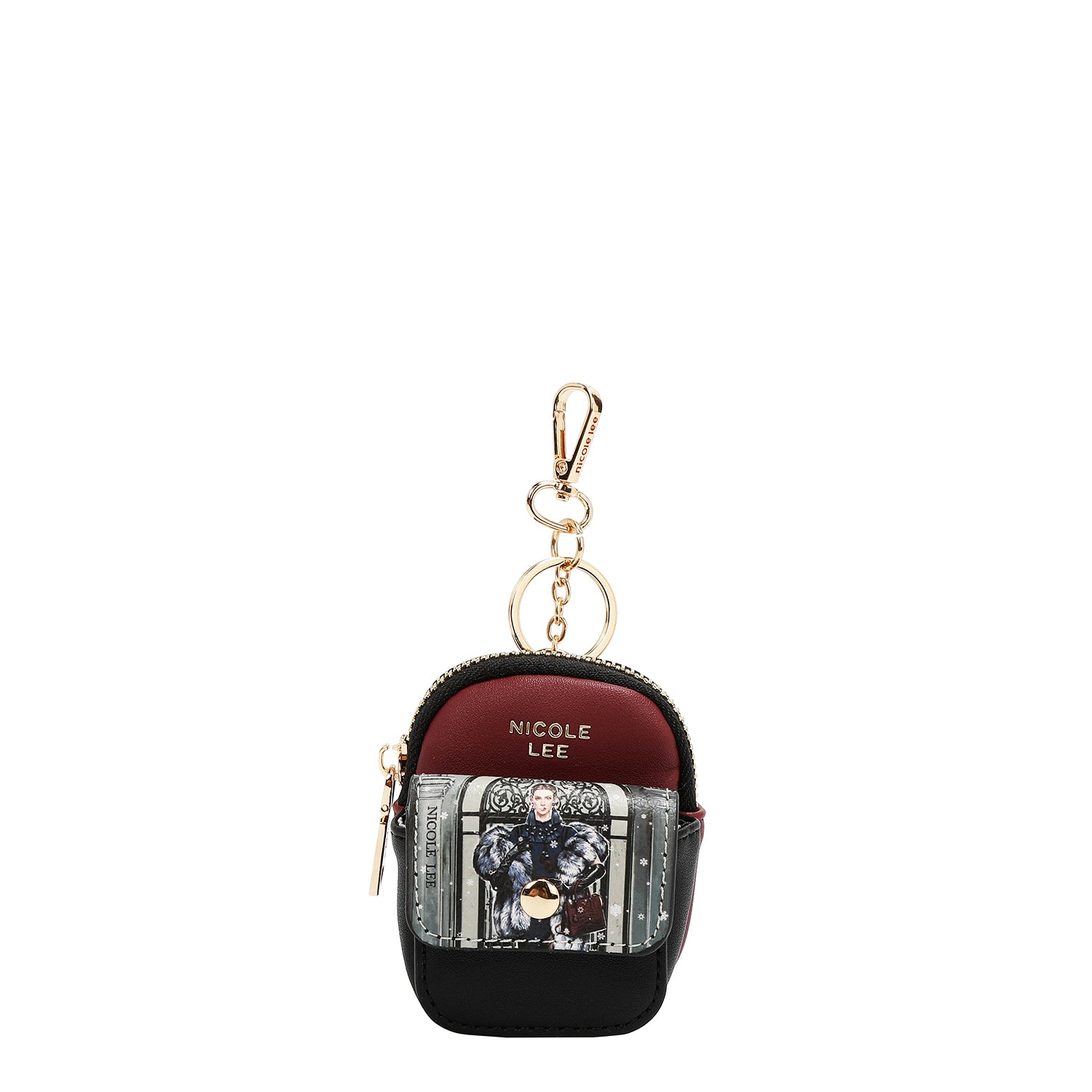 PORTE-CLÉS AVEC MINI-ÉTUI (<tc>MODA SNOWFLAKE</tc>)