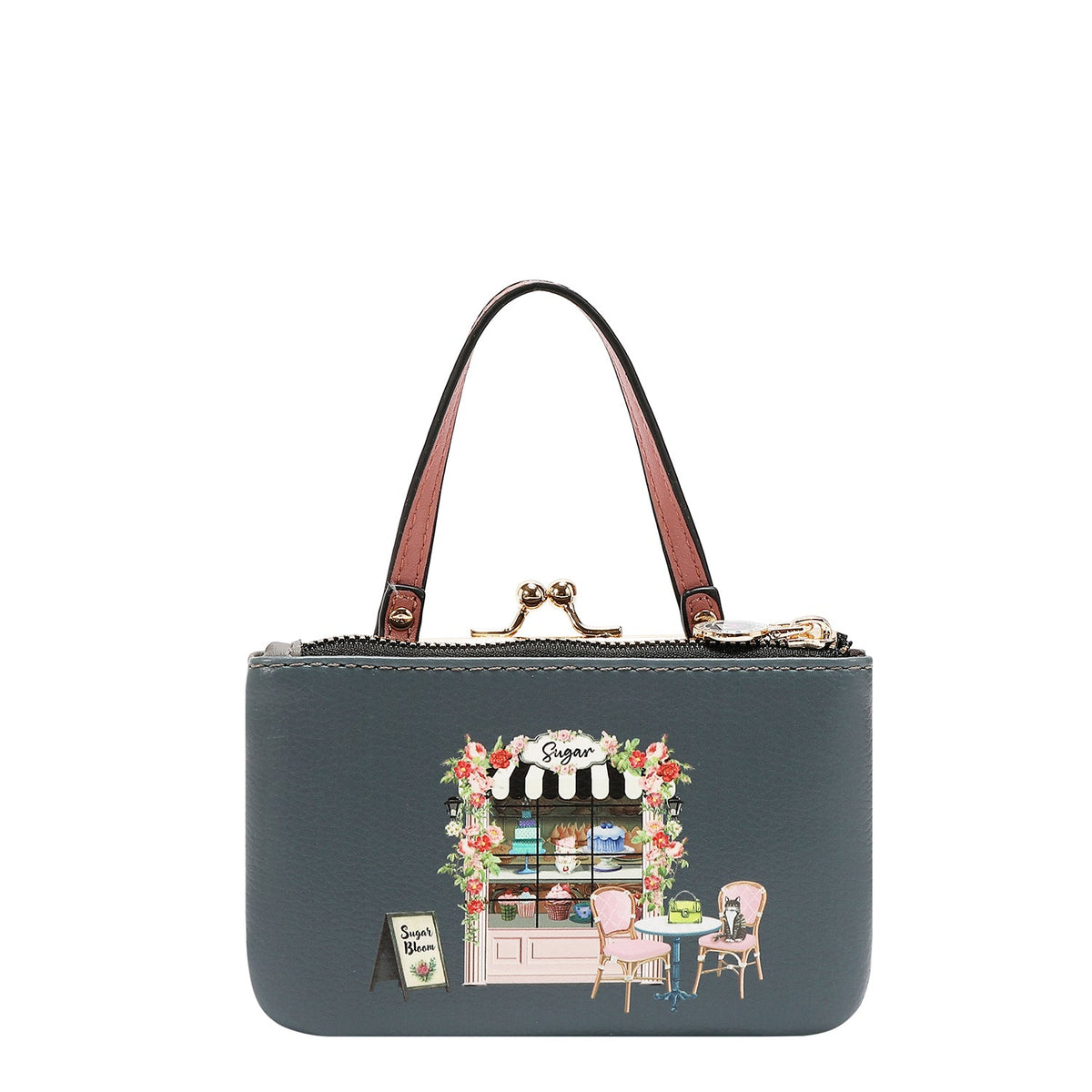 MINI BOLSO CON MARCO Y ASA SUPERIOR (SUGAR DAY)