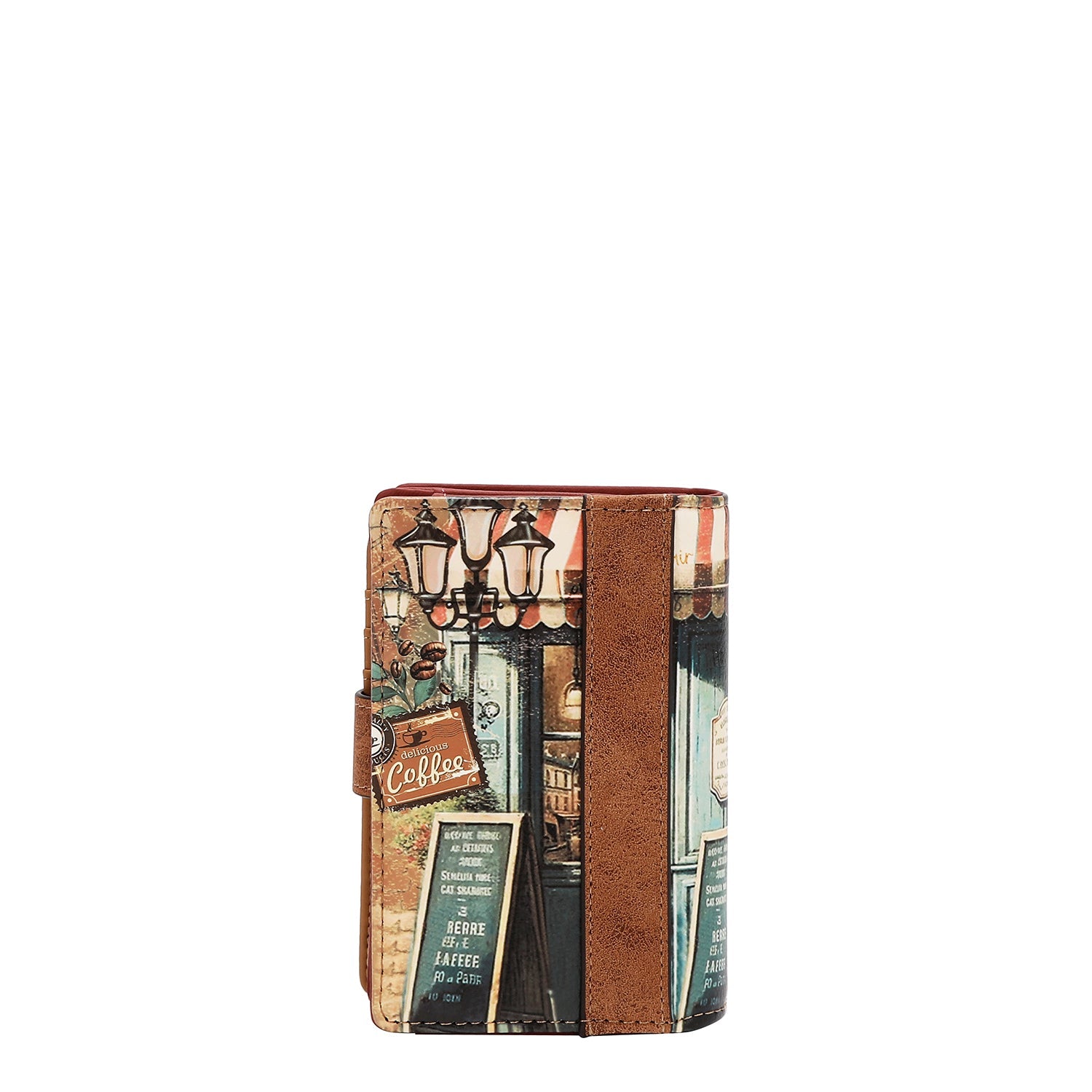 ORGANIZZATORE PORTAFOGLIO COMPATTO CON CHIUSURA A SCATTO (<tc>VIRTUAL FRIEND</tc>)