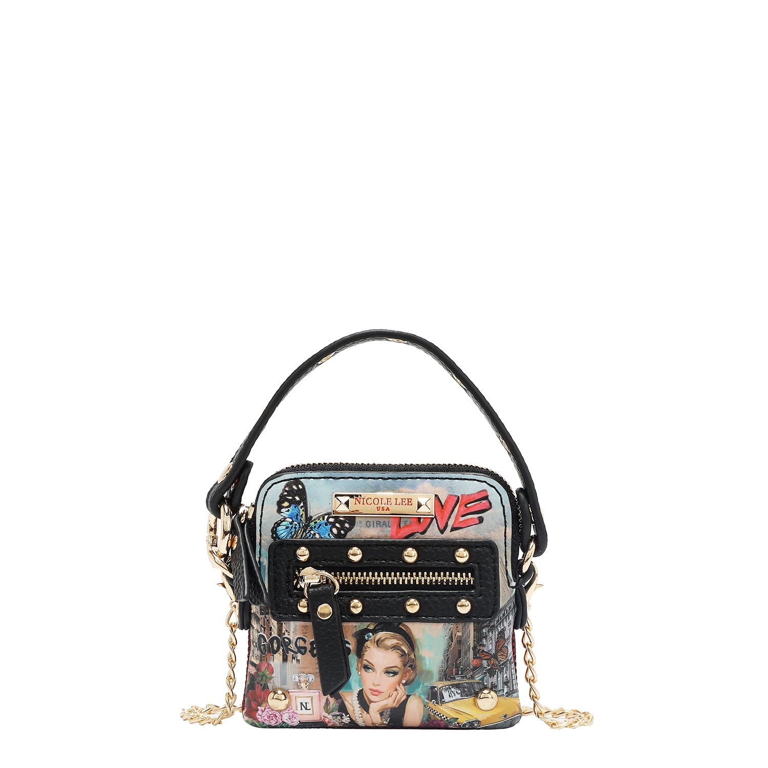 MINI BOLSO BANDOLERA CON ASA SUPERIOR (SABINA IMAGINES)