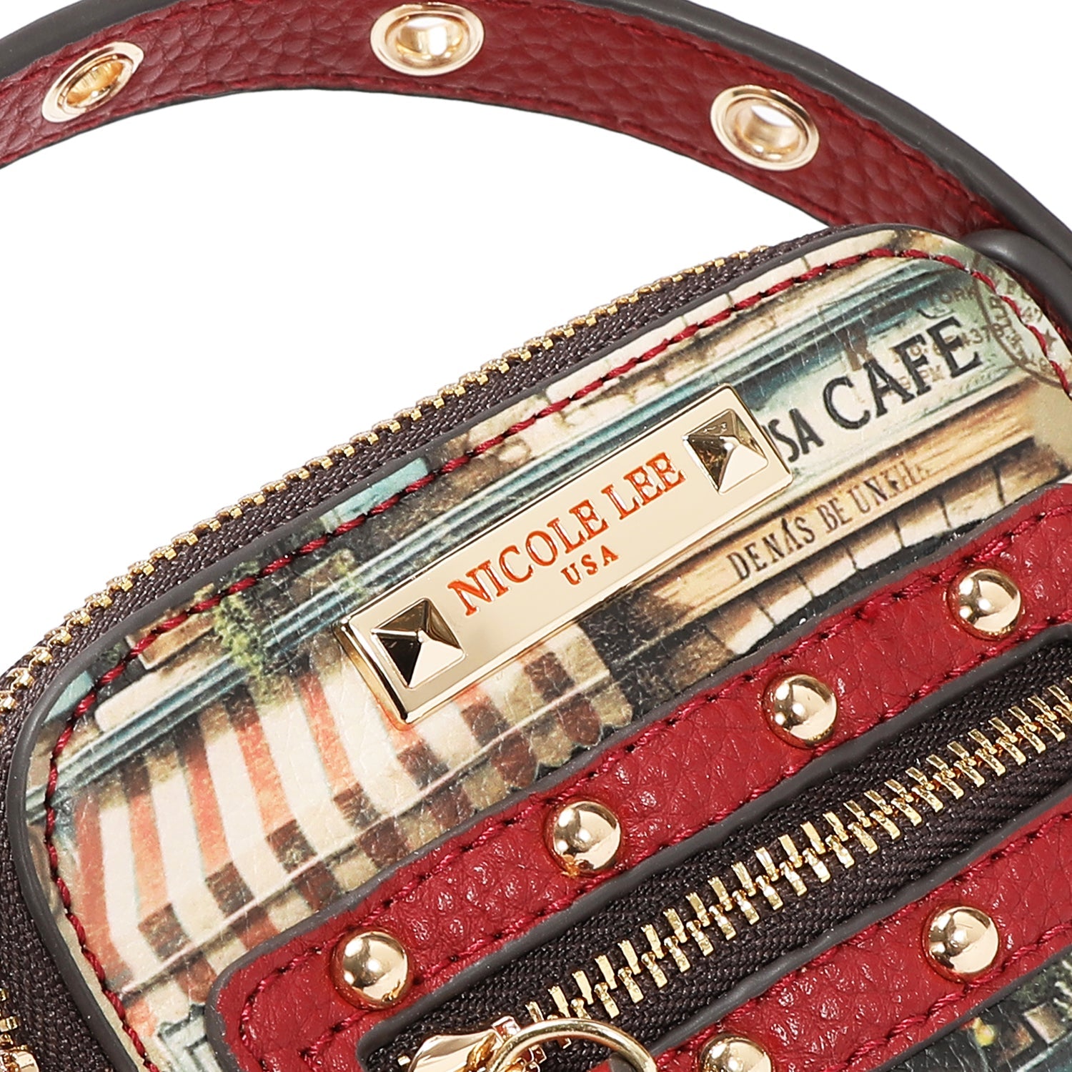 MINI BORSA A TRACOLLA CON MANICO SUPERIORE (<tc>VIRTUAL FRIEND</tc>)