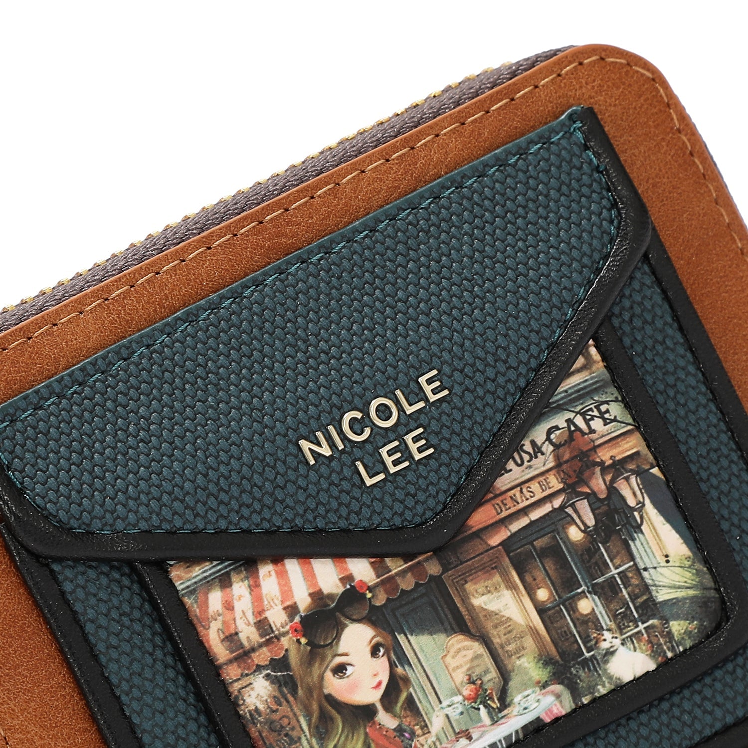 CARTERA COMPACTA TIPO ACORDEÓN (VIRTUAL FRIEND)