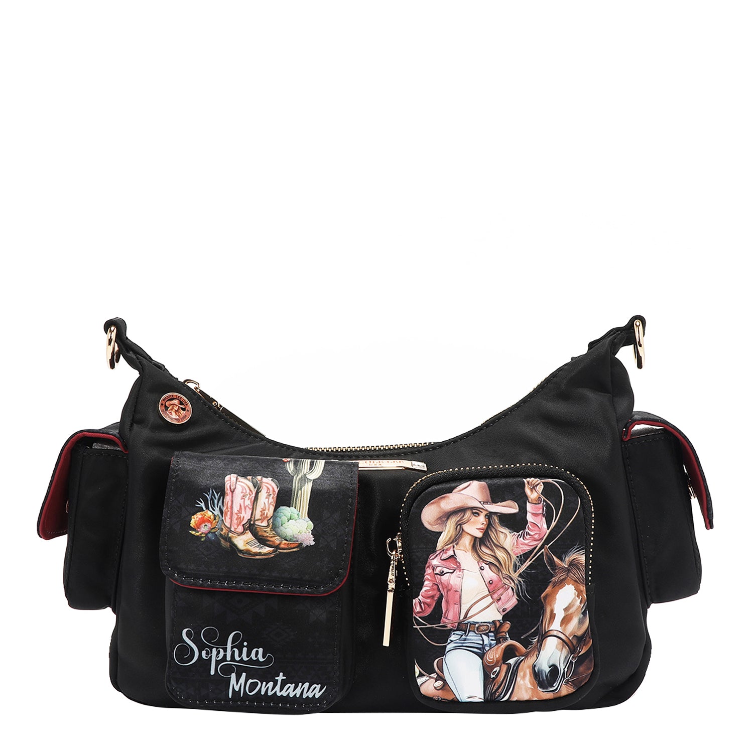 NYLON SHOULDER BAG (<tc>SOFIA MONTANA</tc>)