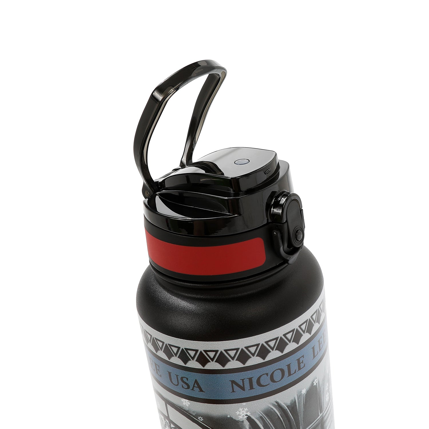 BOTELLA VASO 1.2 L (MODA SNOWFLAKE)