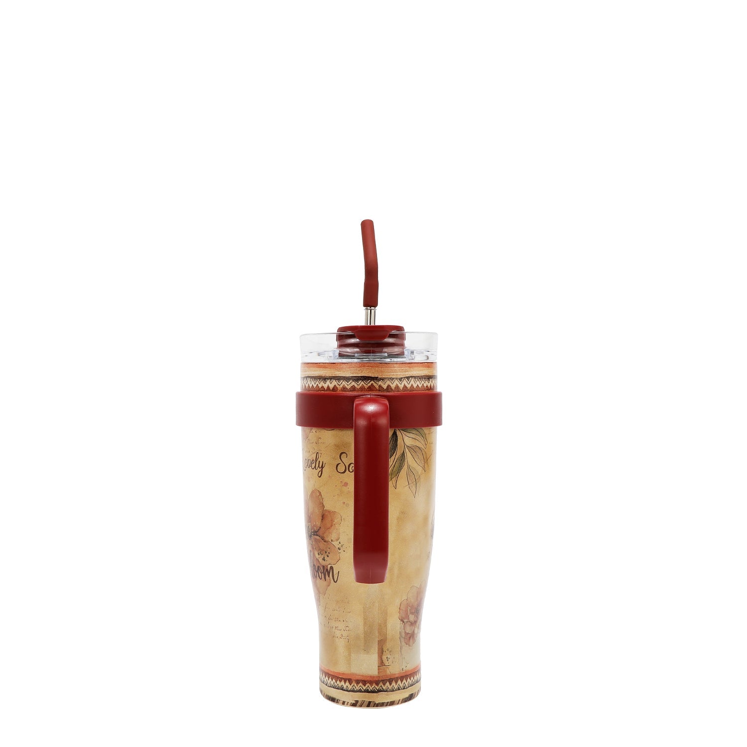 VASO CON ASA 1.2L CON DISEÑO (REFLECTION OF LOVE)