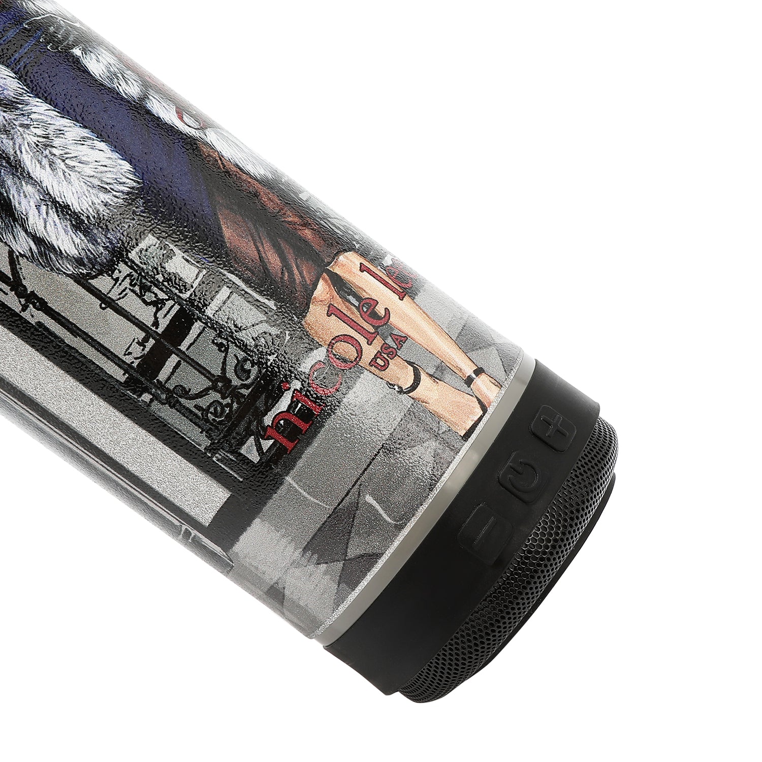 TASSE THERMIQUE AVEC HAUT-PARLEUR BLUETOOTH (<tc>MODA SNOWFLAKE</tc>)