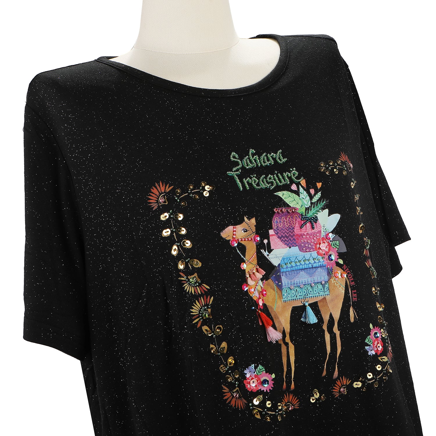 T -Shirt avec imprimé (trésor du Sahara)