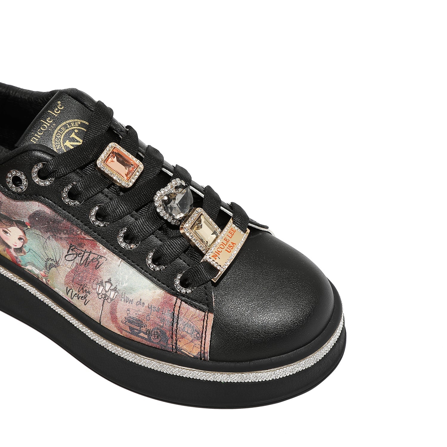 MODISCHE SCHUHE MIT STRASSSTEINEN (<tc>VIRTUAL FRIEND</tc>)