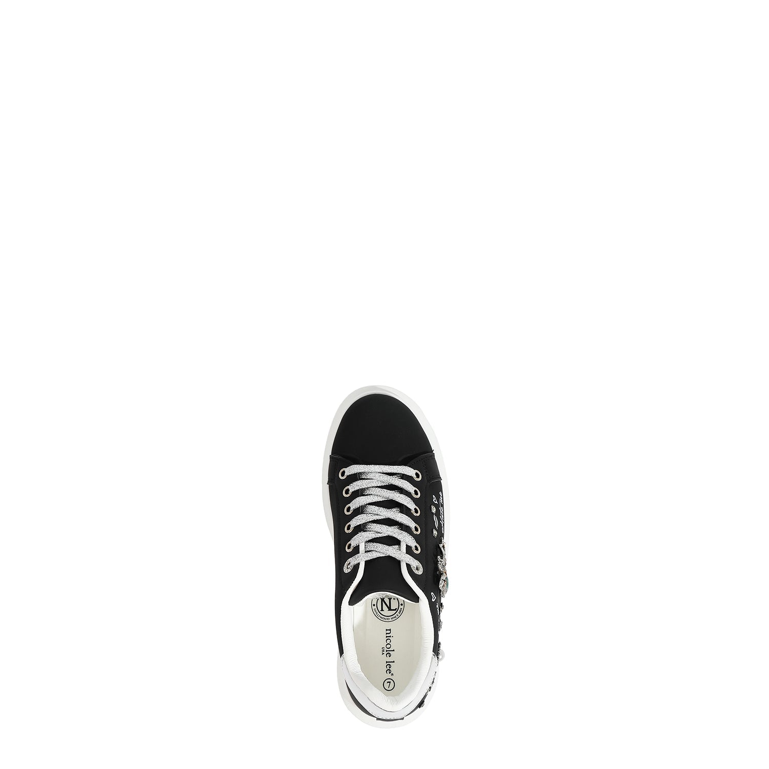 SNEAKERS PLATFORM CON CERNIERE (NERO)