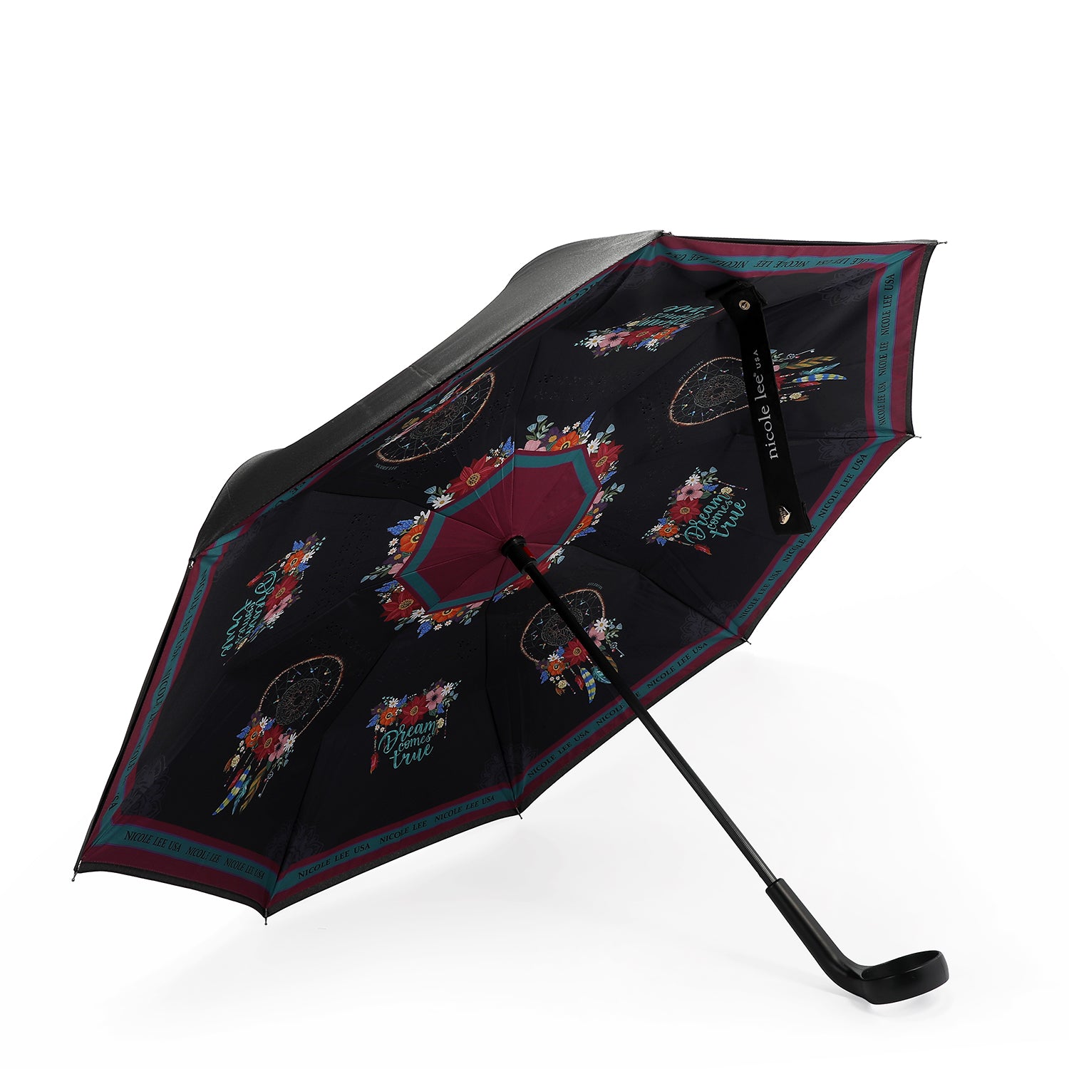 PARAPLUIE PORTE-GOBELET INVERSÉ BLAKELY (<tc>DREAM COMES TRUE</tc>)