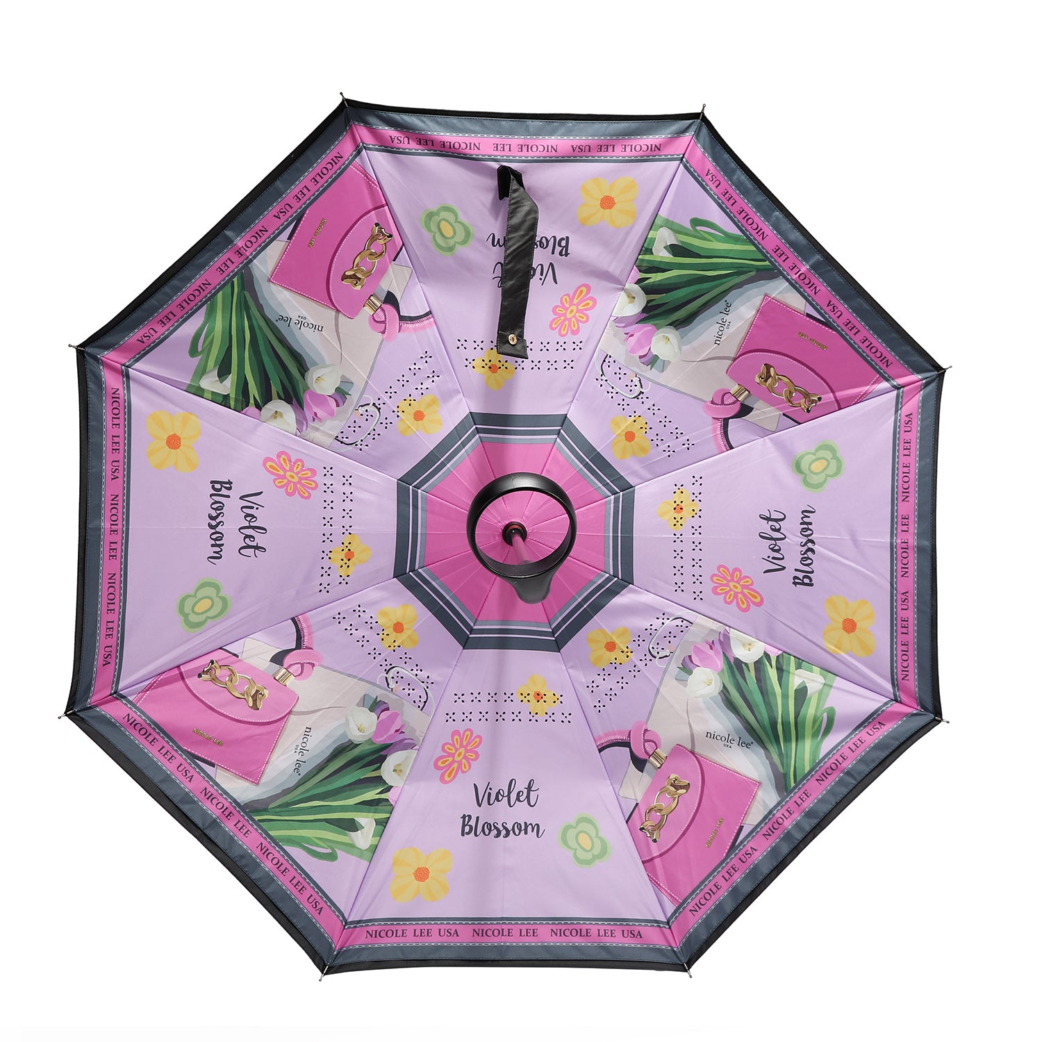 BLAKELY UMGEKEHRTER BECHERHALTER-SCHIRM (<tc>VIOLET BLOSSOM</tc>)