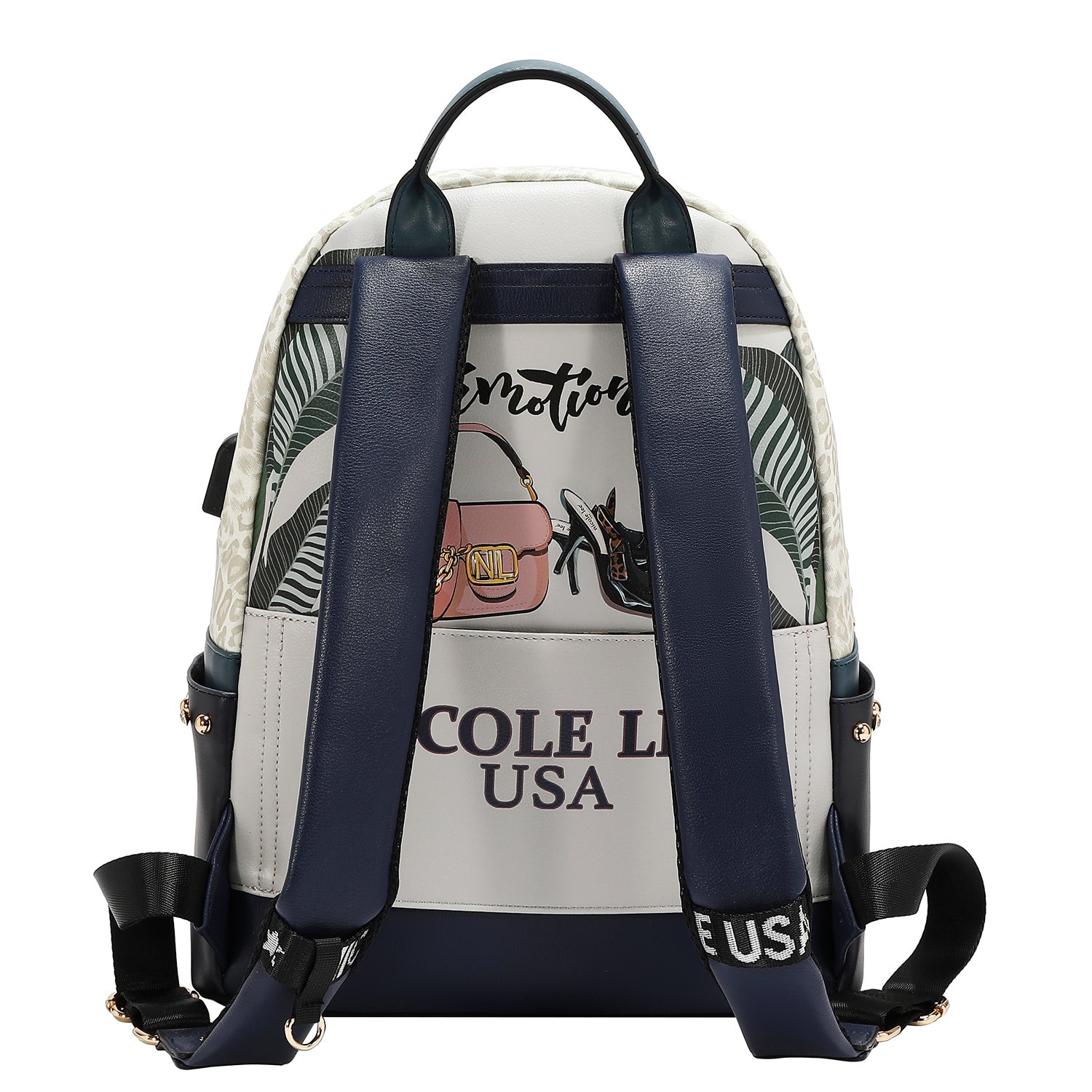 MOCHILA PARA PORTÁTIL CON PUERTO DE CARGA USB (EMOTION)