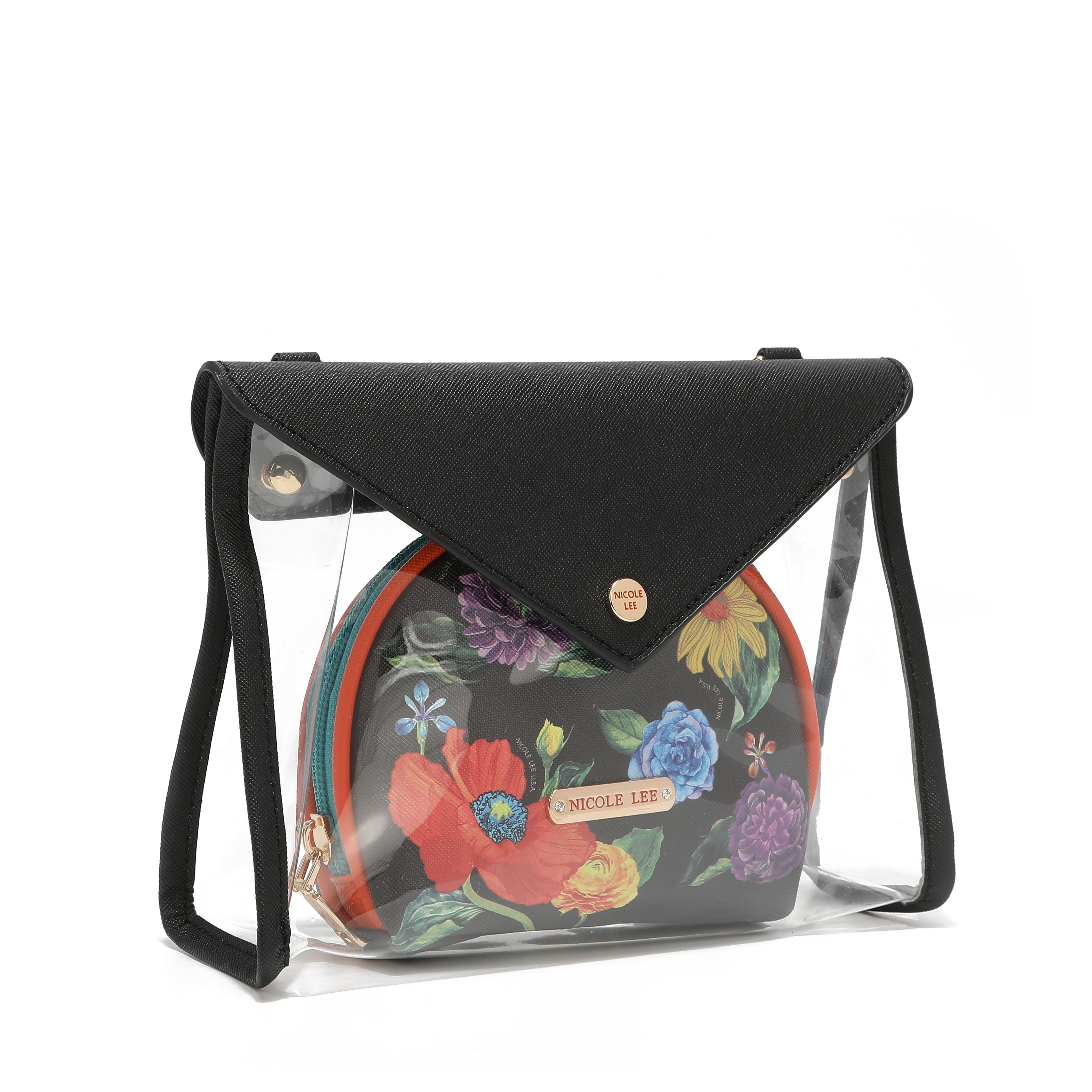 Bandolera a 2 parti per cosmetici