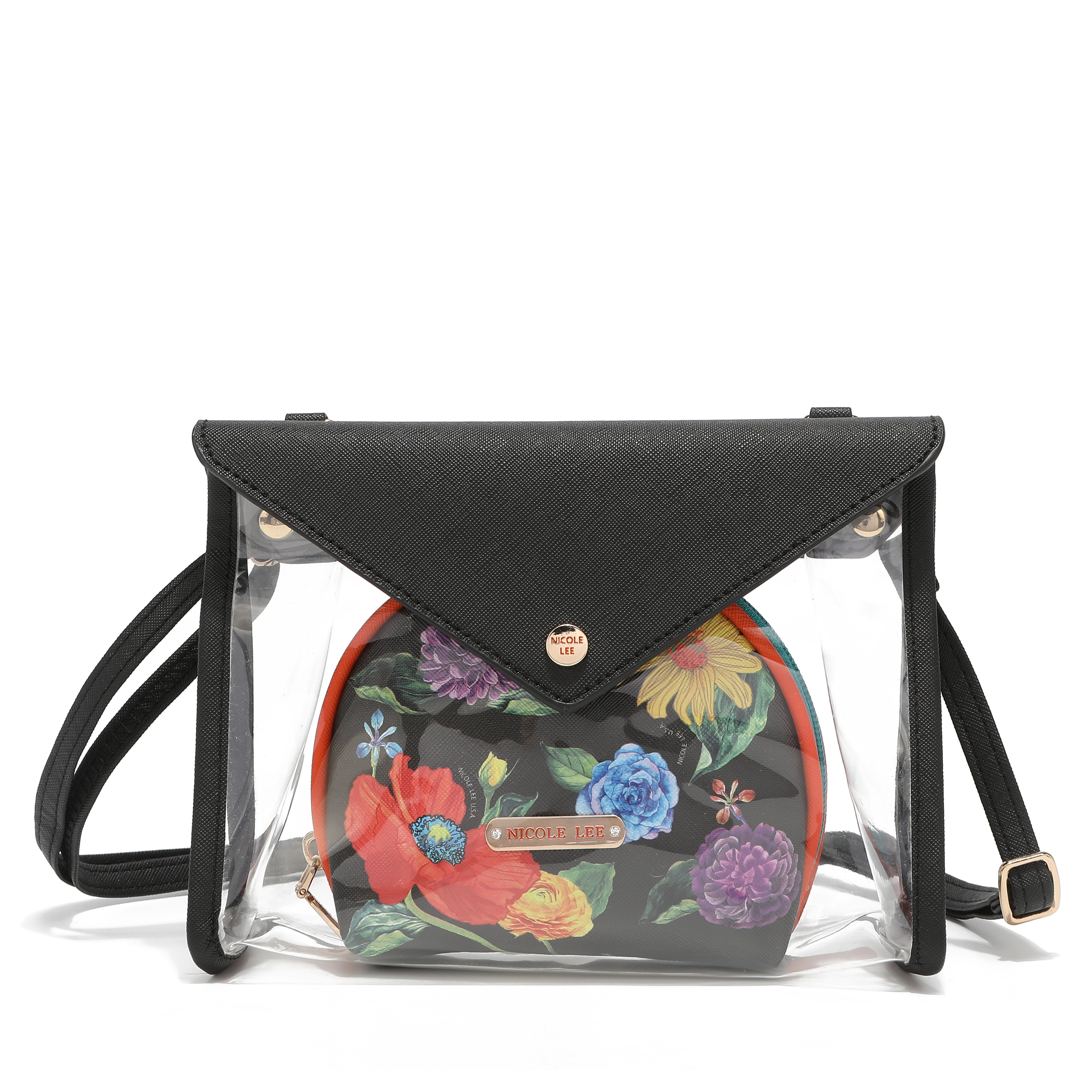 Bandolera a 2 parti per cosmetici