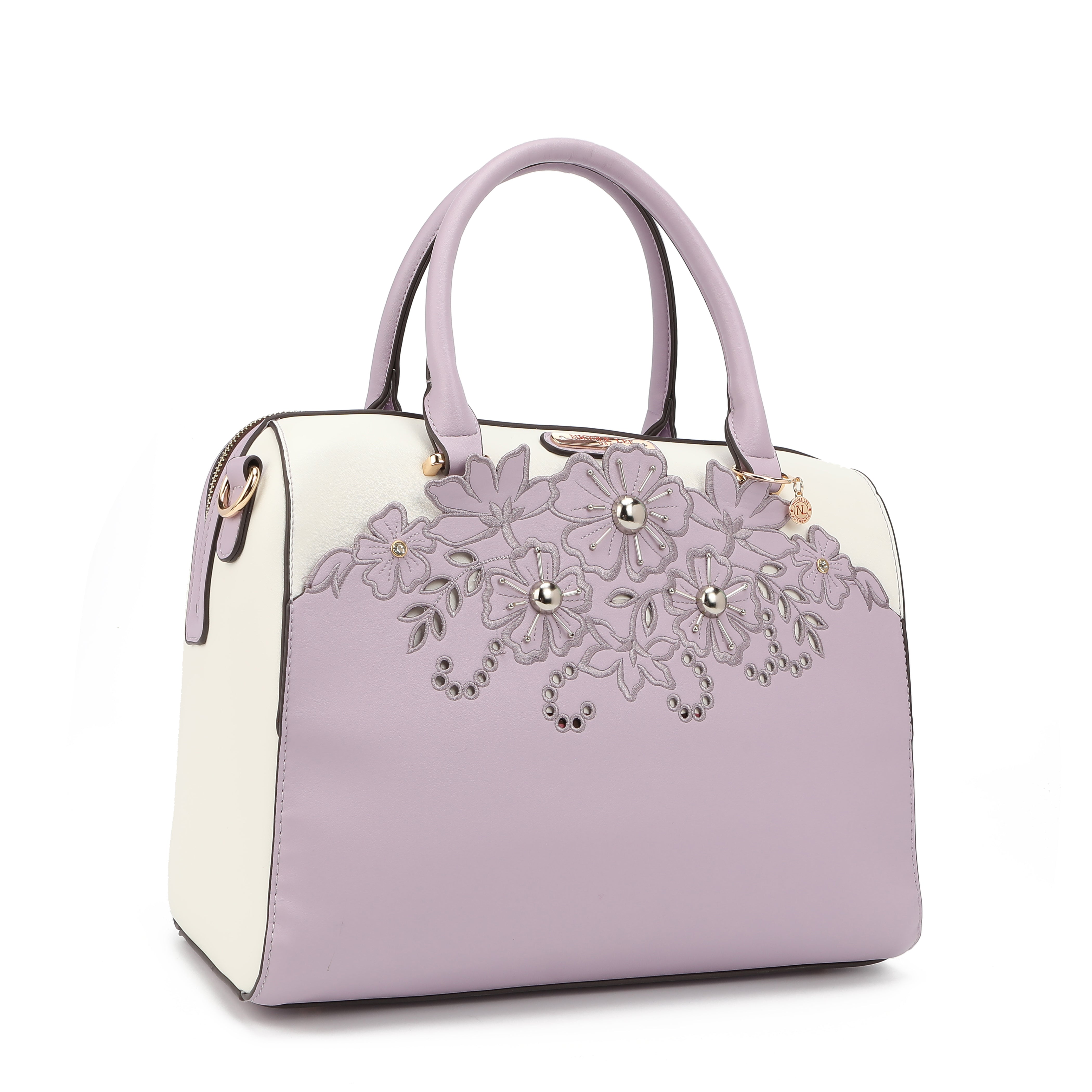 Boston Bike mit blumiger Stickerei