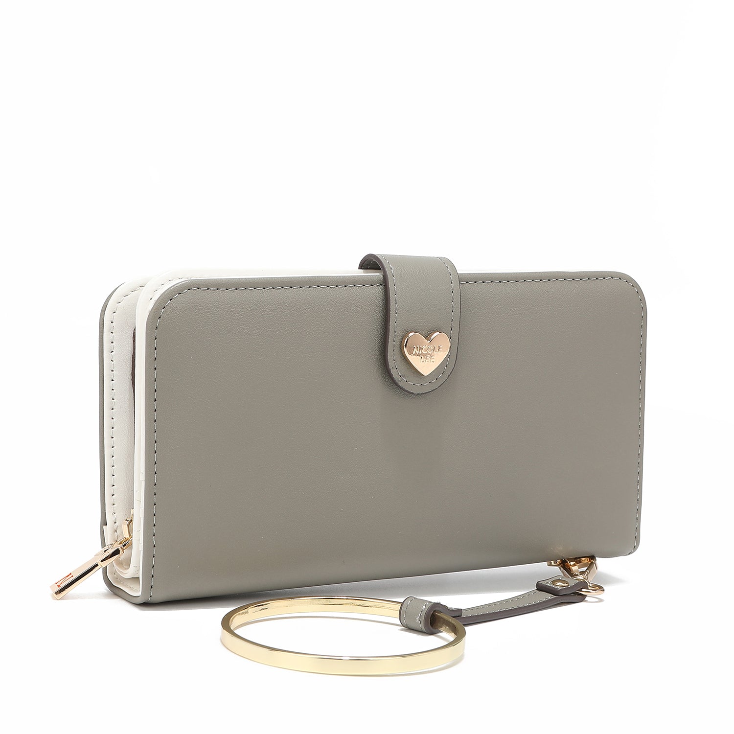 Mode "Blumen" -Portfolio mit Reißverschluss