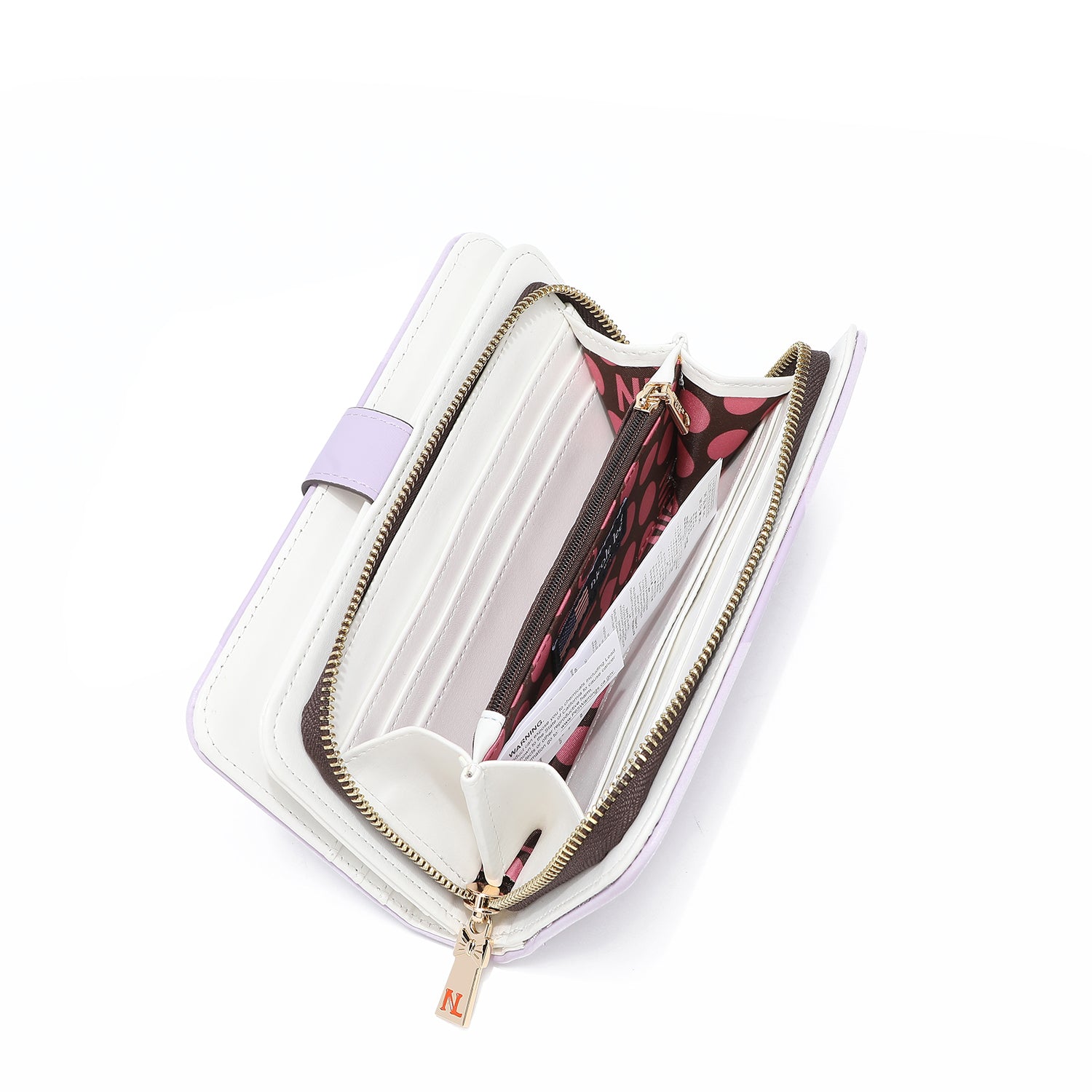 Mode "Blumen" -Portfolio mit Reißverschluss