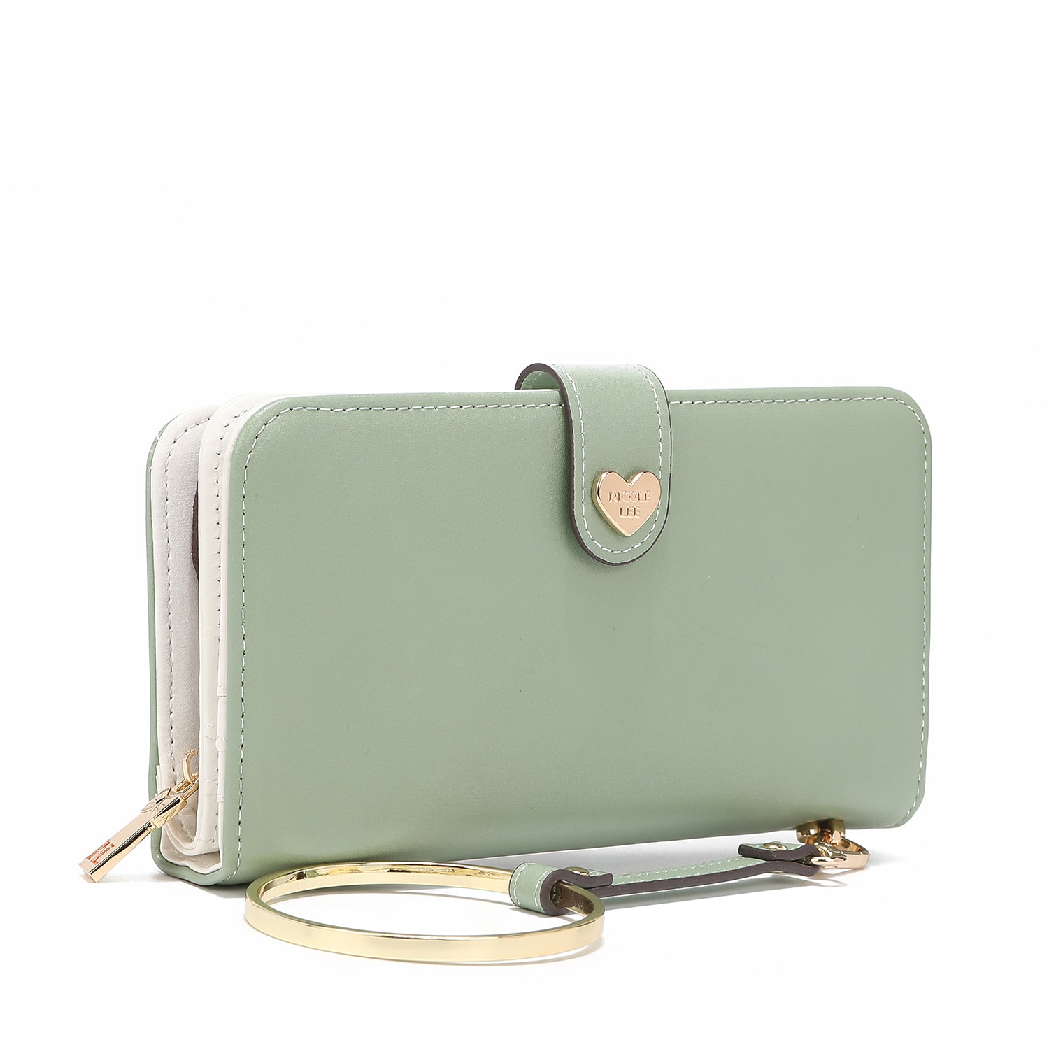 Mode "Blumen" -Portfolio mit Reißverschluss