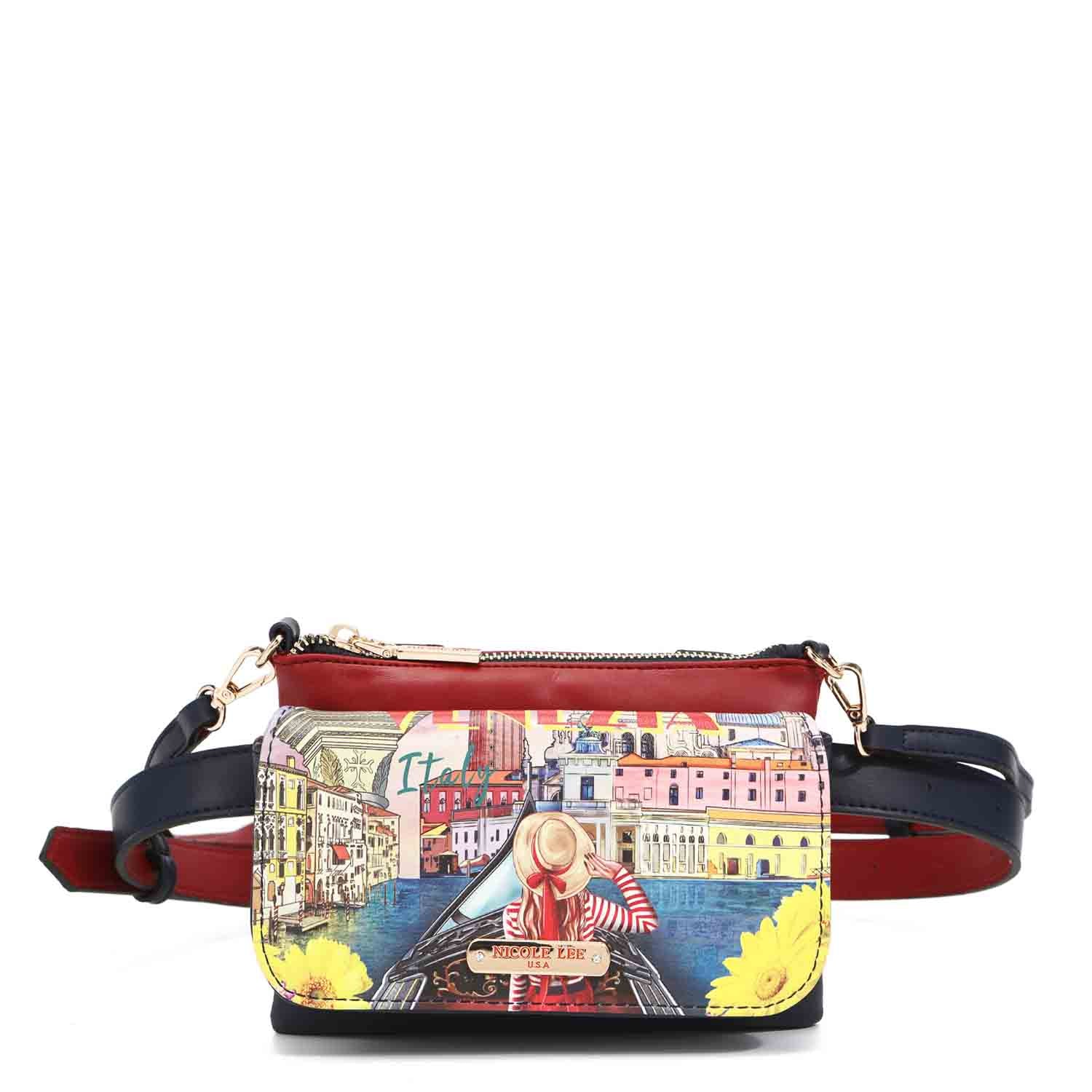 Cabrio Fine a Bandolera mit Druck