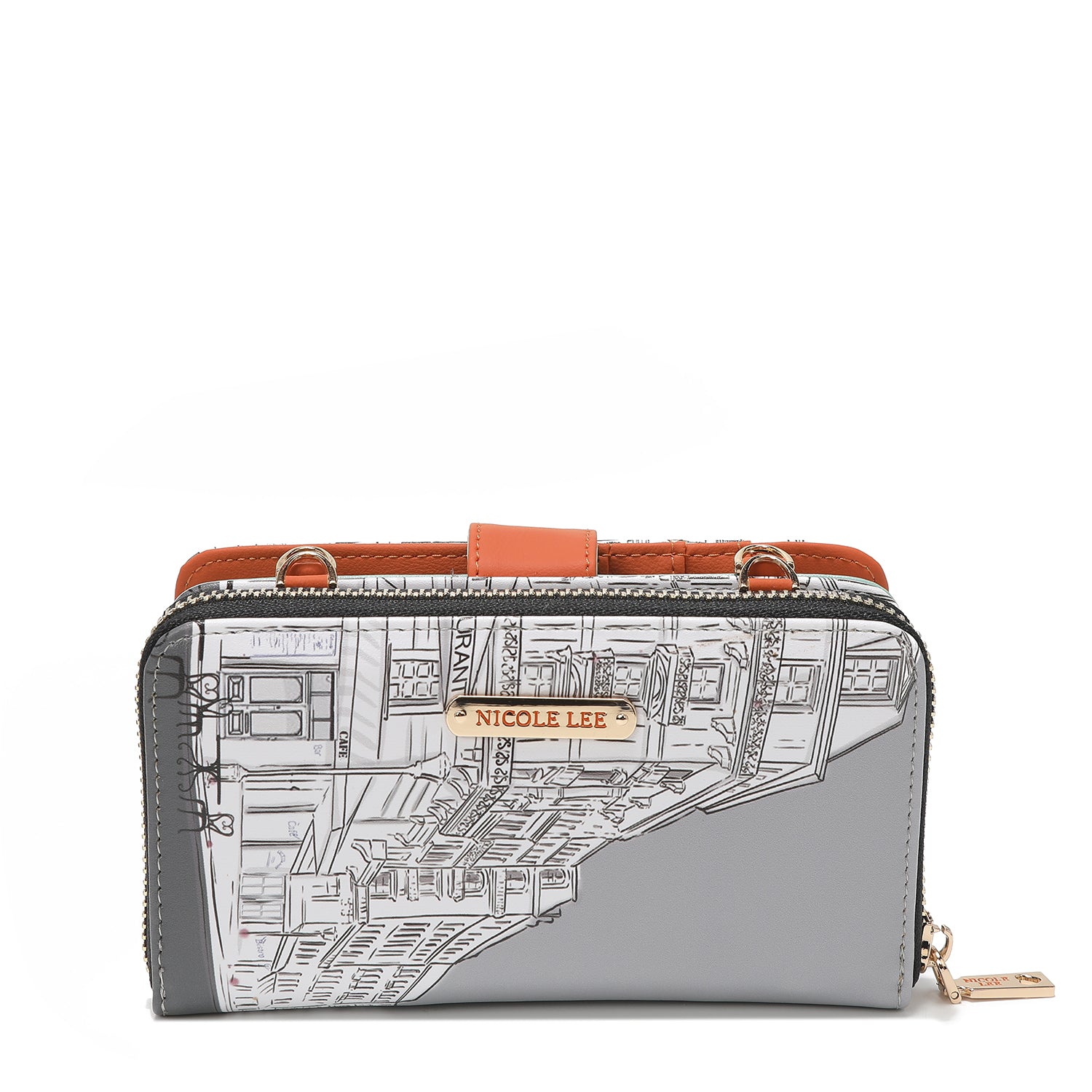 Cas mobile séparable avec fonction d'épaule