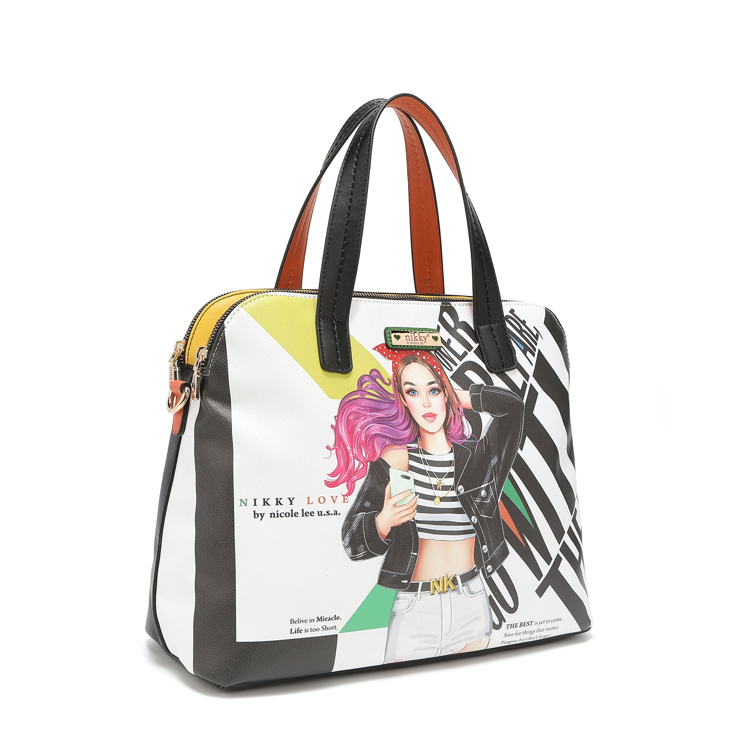 "COLLEGE GIRL" DOME BAG