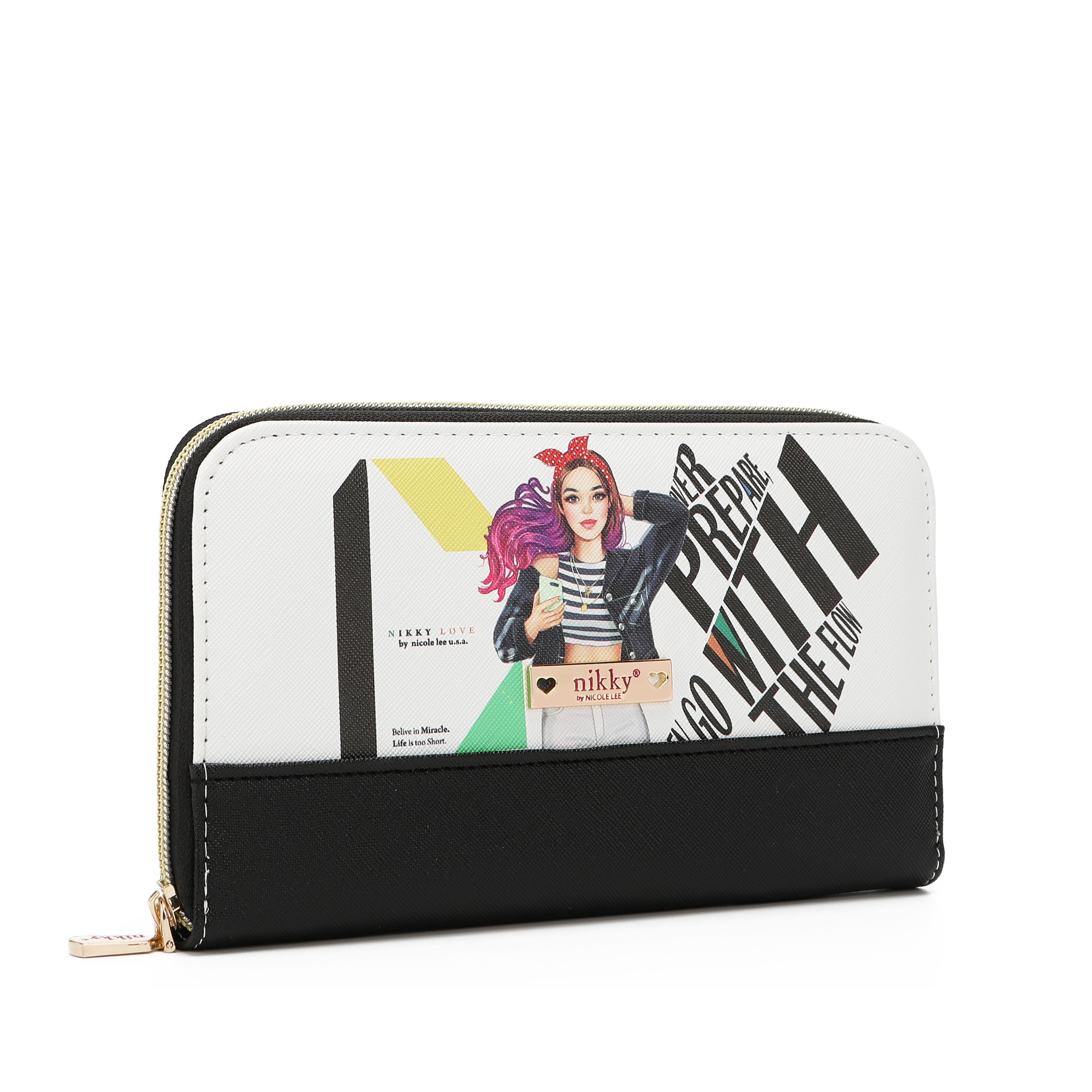 Set di pennelli per il trucco con custodia <tc>NIKKY</tc>