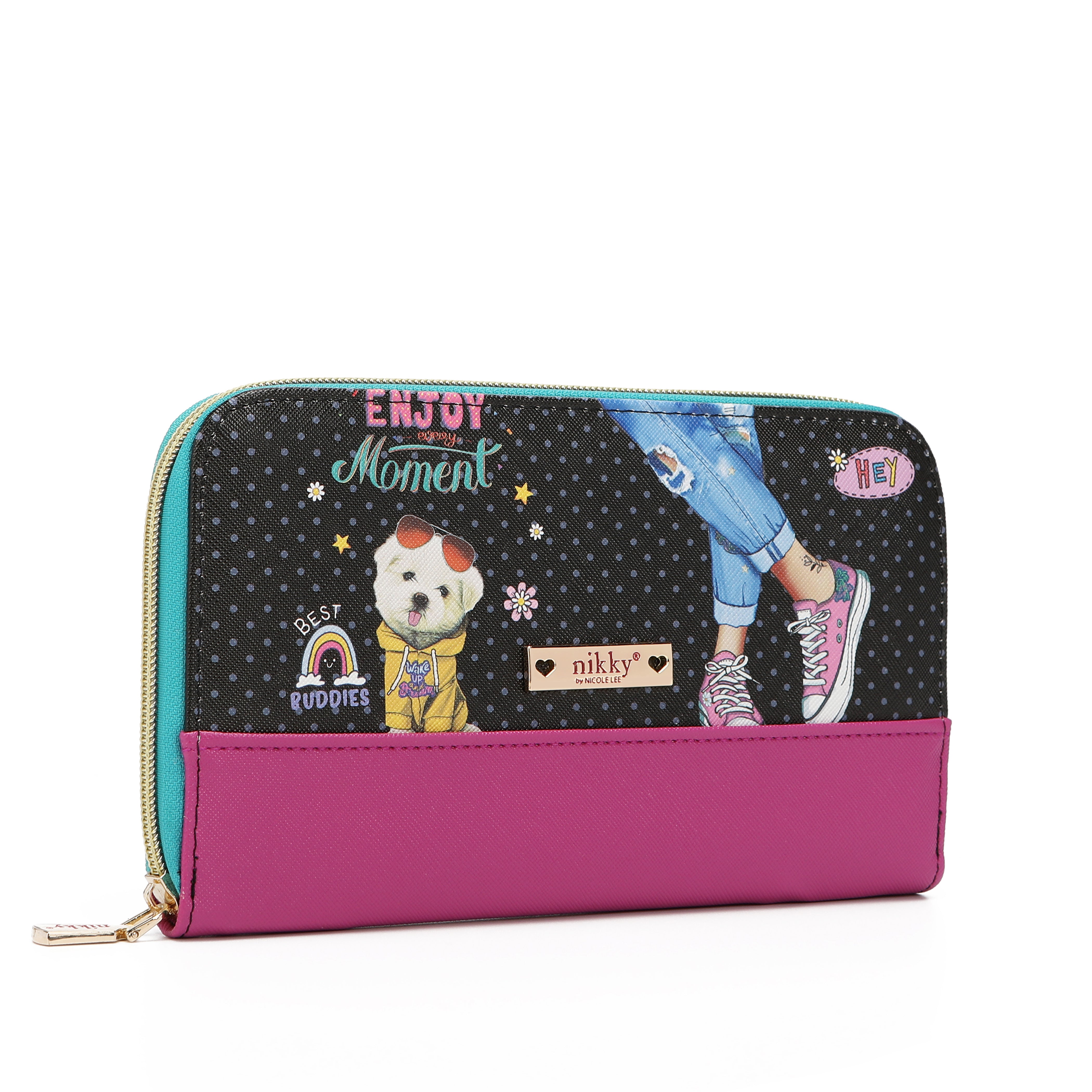 Set di pennelli per il trucco con custodia <tc>NIKKY</tc>