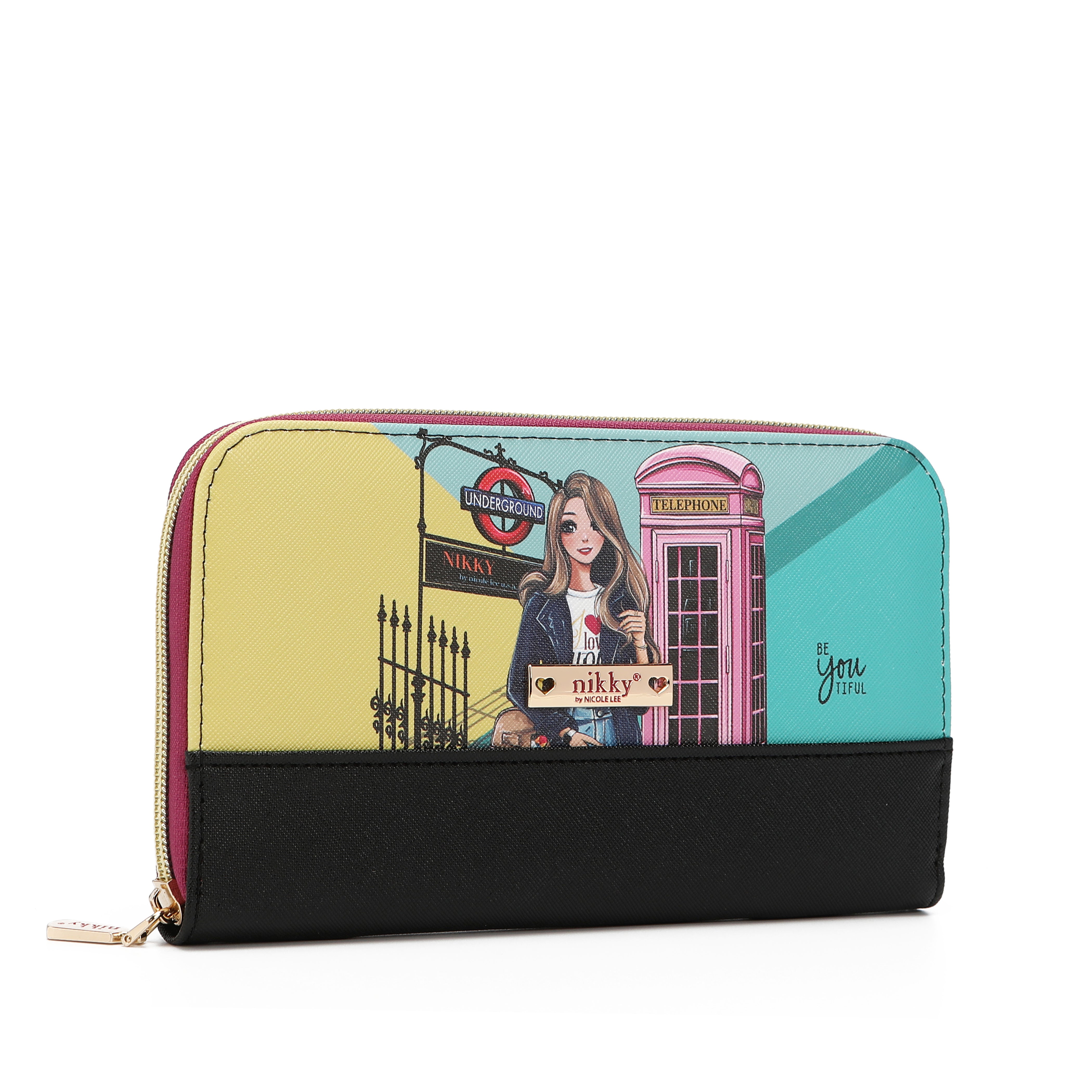 Set di pennelli per il trucco con custodia <tc>NIKKY</tc>