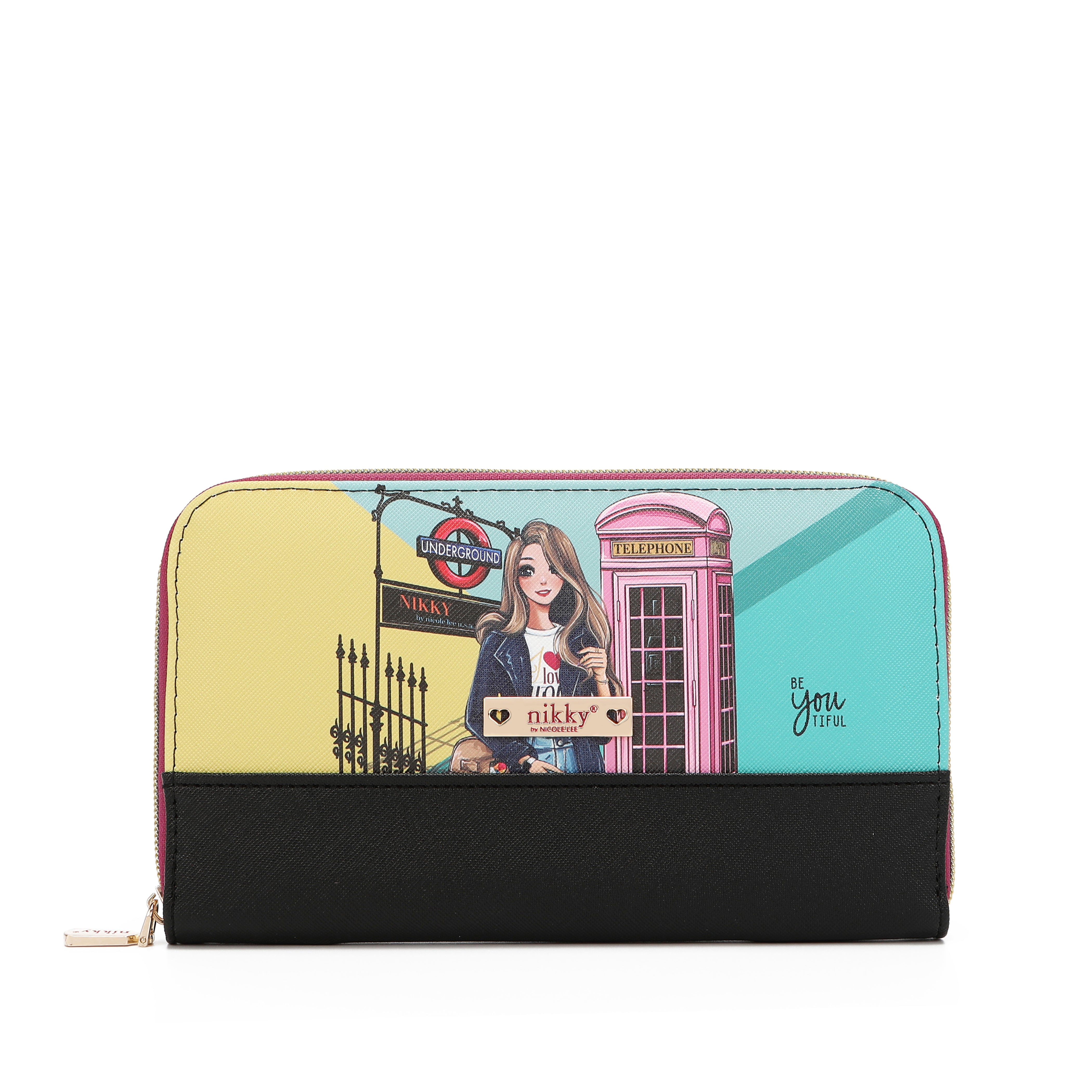 Set di pennelli per il trucco con custodia <tc>NIKKY</tc>