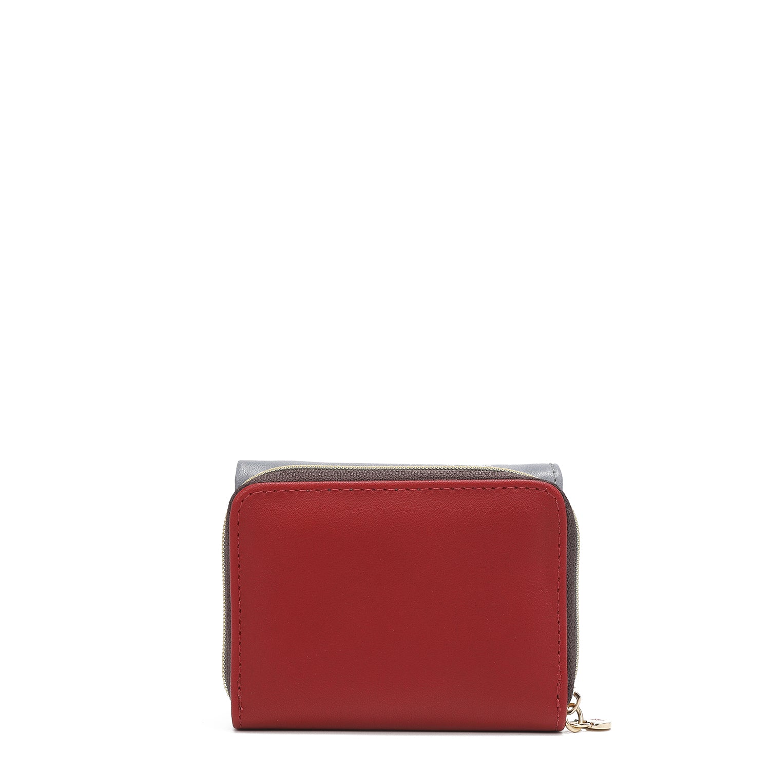 Portfólio com divisão tripla + bolsa de zíper