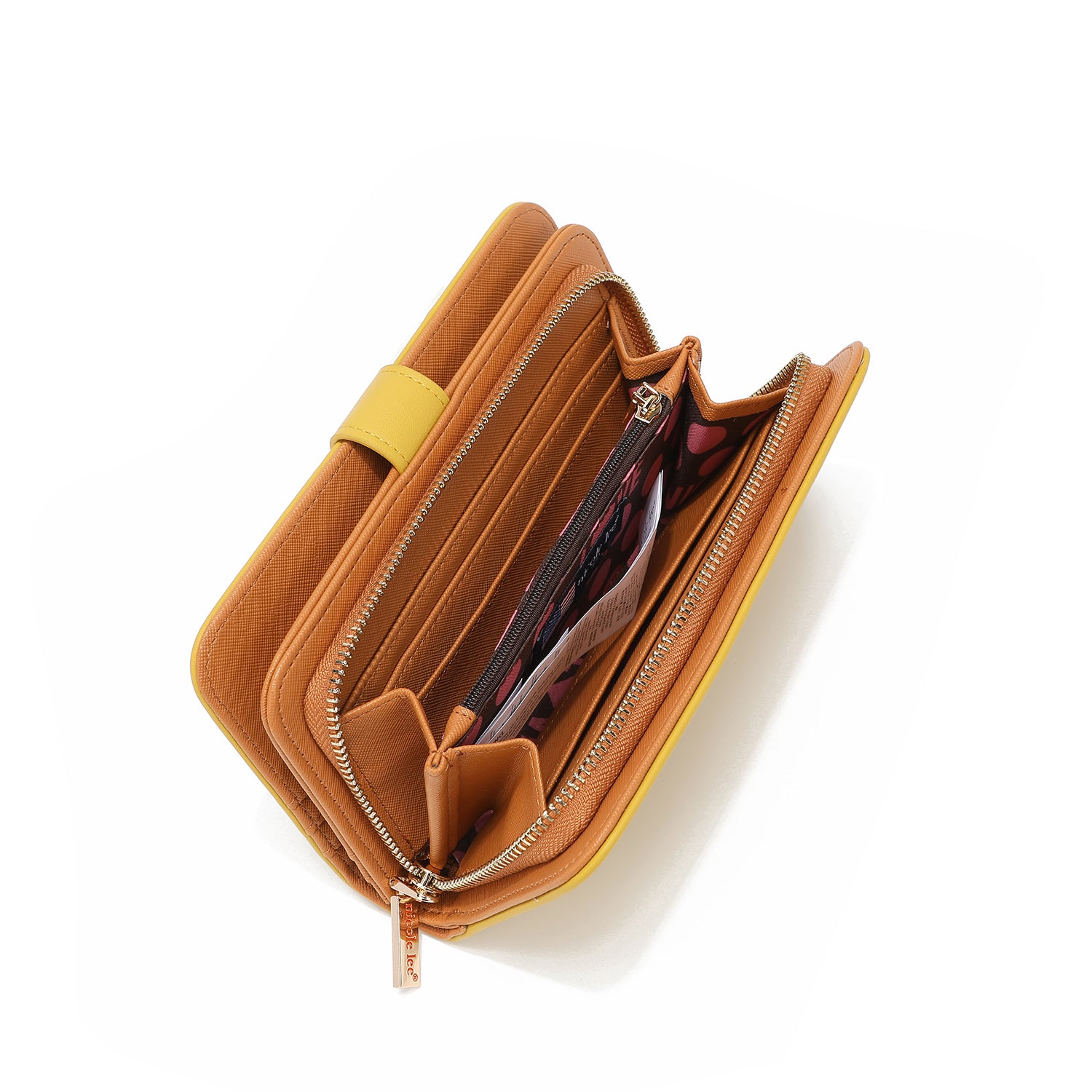 Mode gedrucktes Portfolio mit Reißverschluss