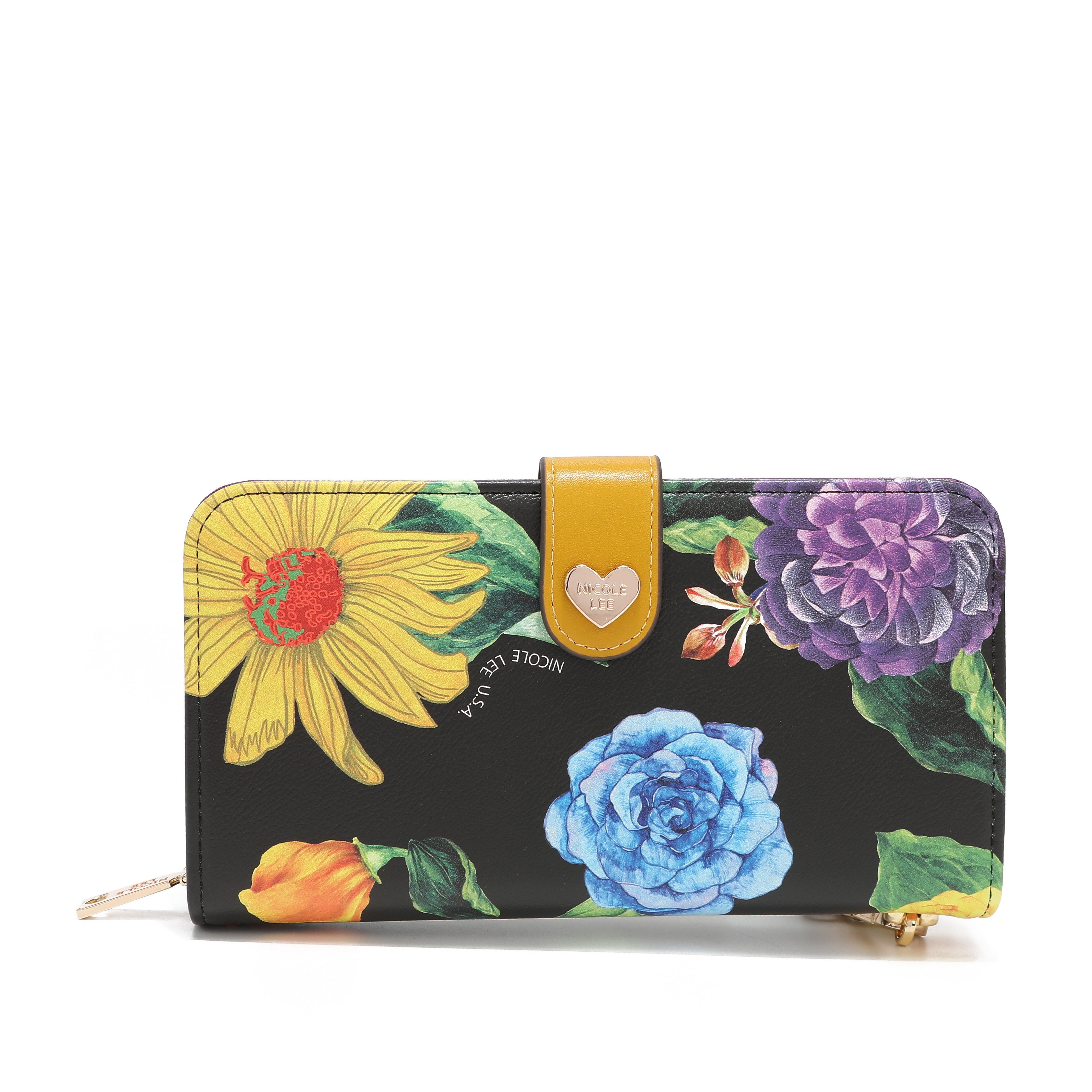 Mode gedrucktes Portfolio mit Reißverschluss