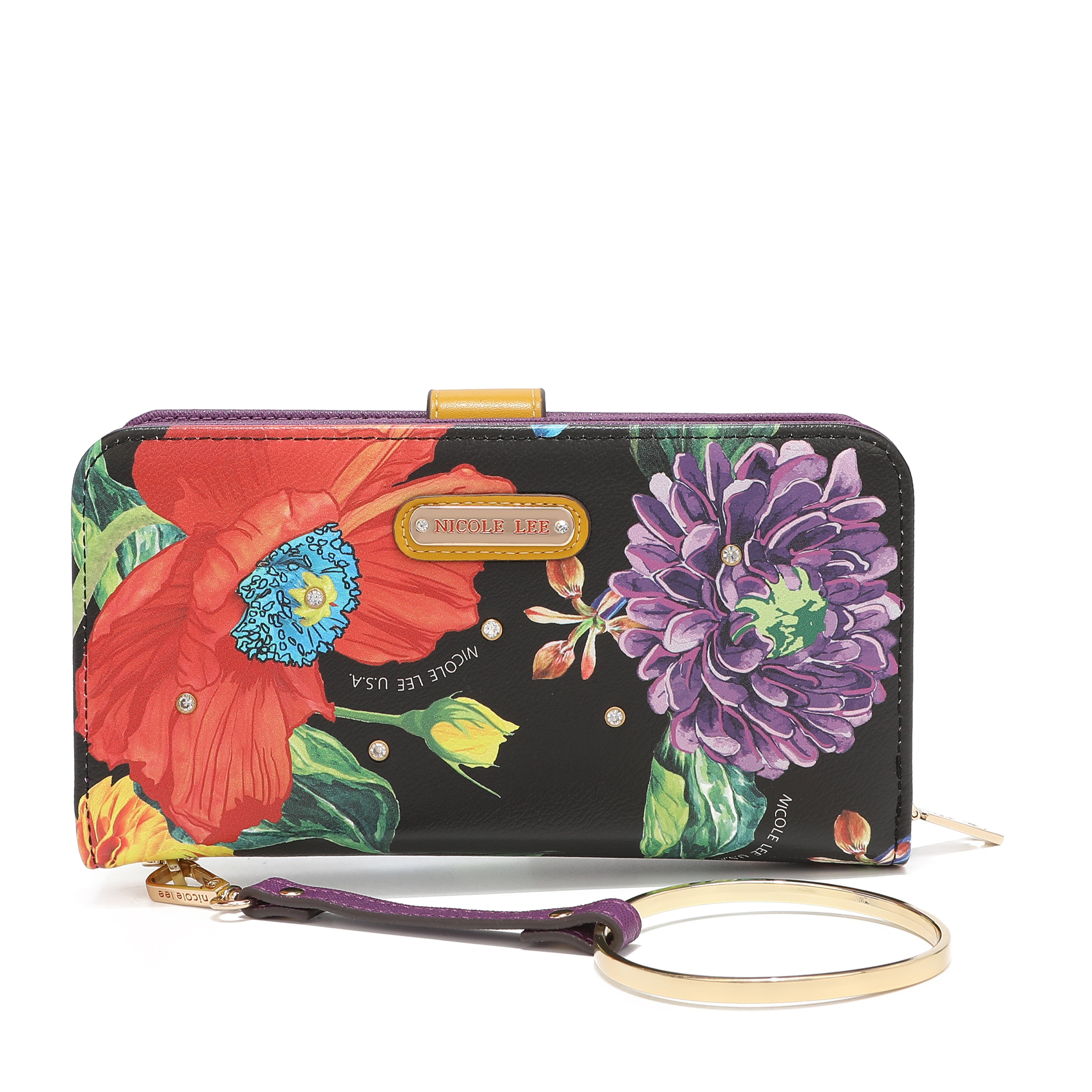 Mode gedrucktes Portfolio mit Reißverschluss