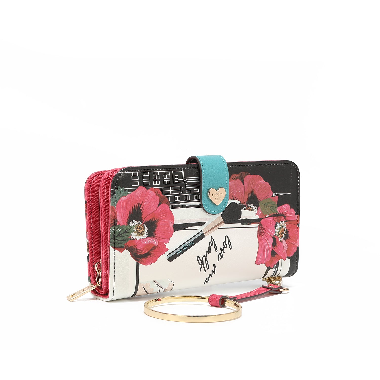 Mode gedrucktes Portfolio mit Reißverschluss