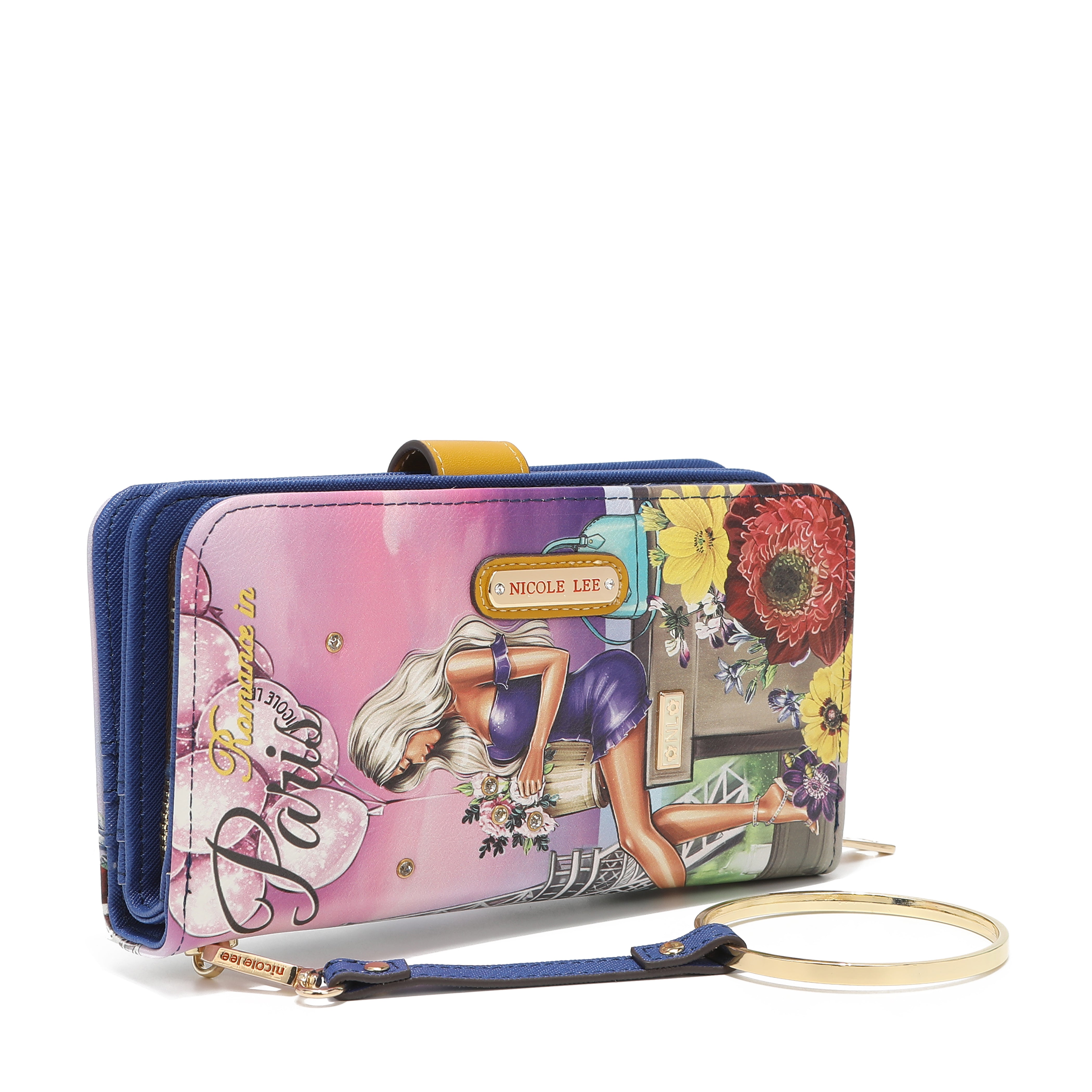 Mode gedrucktes Portfolio mit Reißverschluss