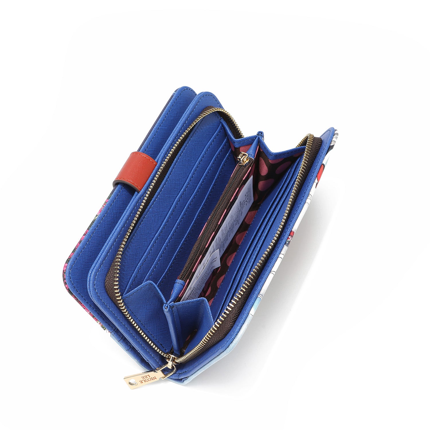 Mode gedrucktes Portfolio mit Reißverschluss