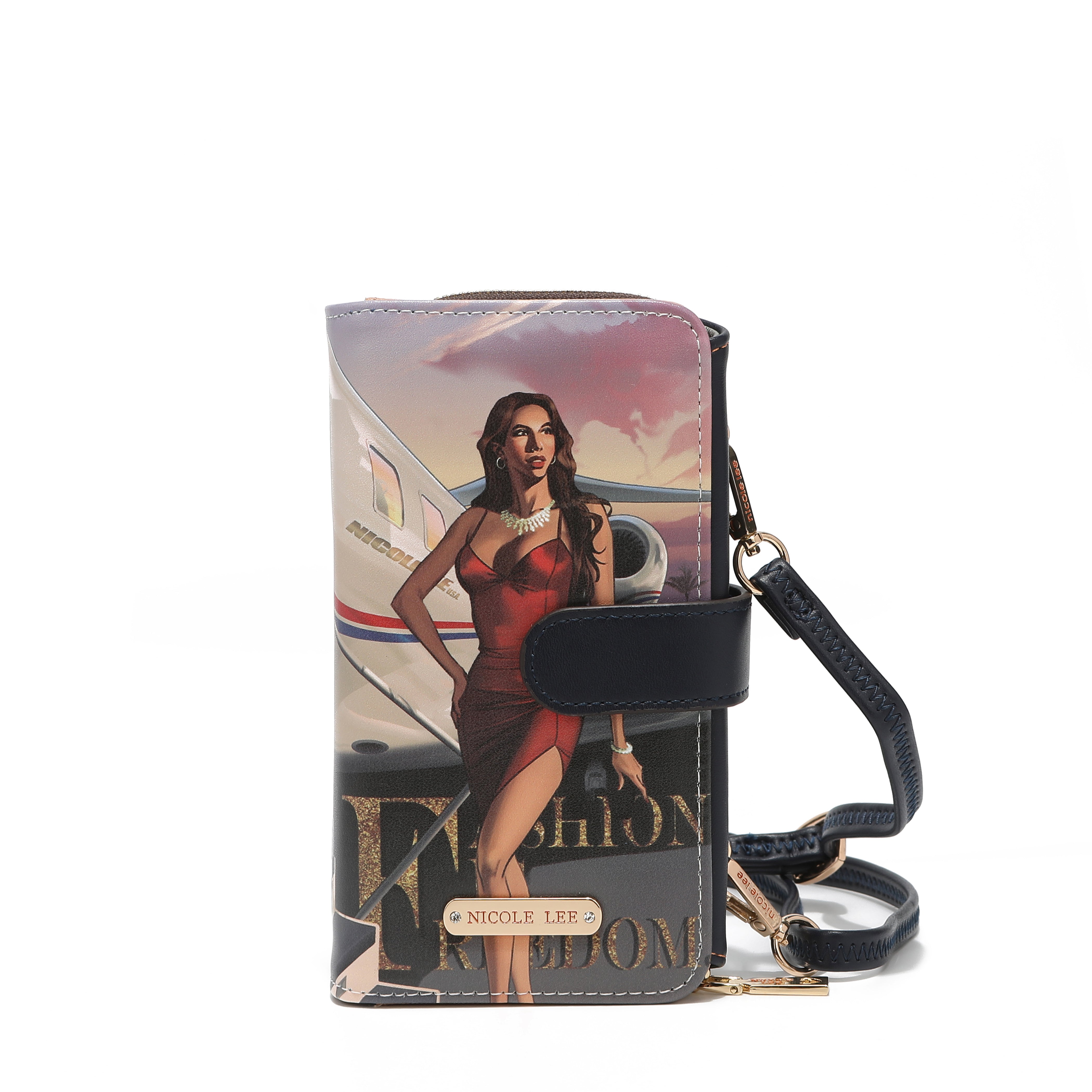 Conjunto de acessórios 2 de peça (relógio, capa de telefone + carteira de bandidos)