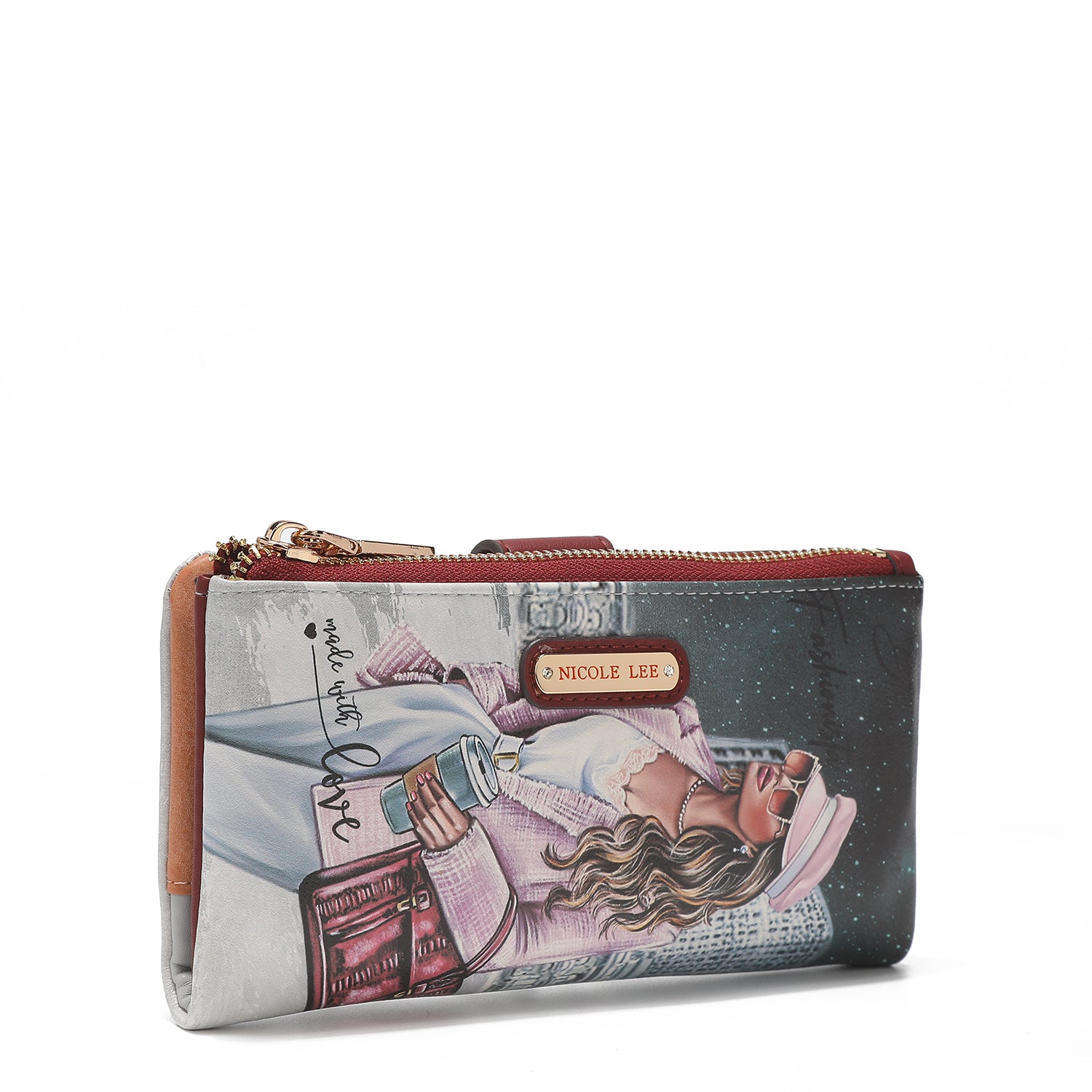 2 -Stück -Falten -Portfolio (RFID -Block)