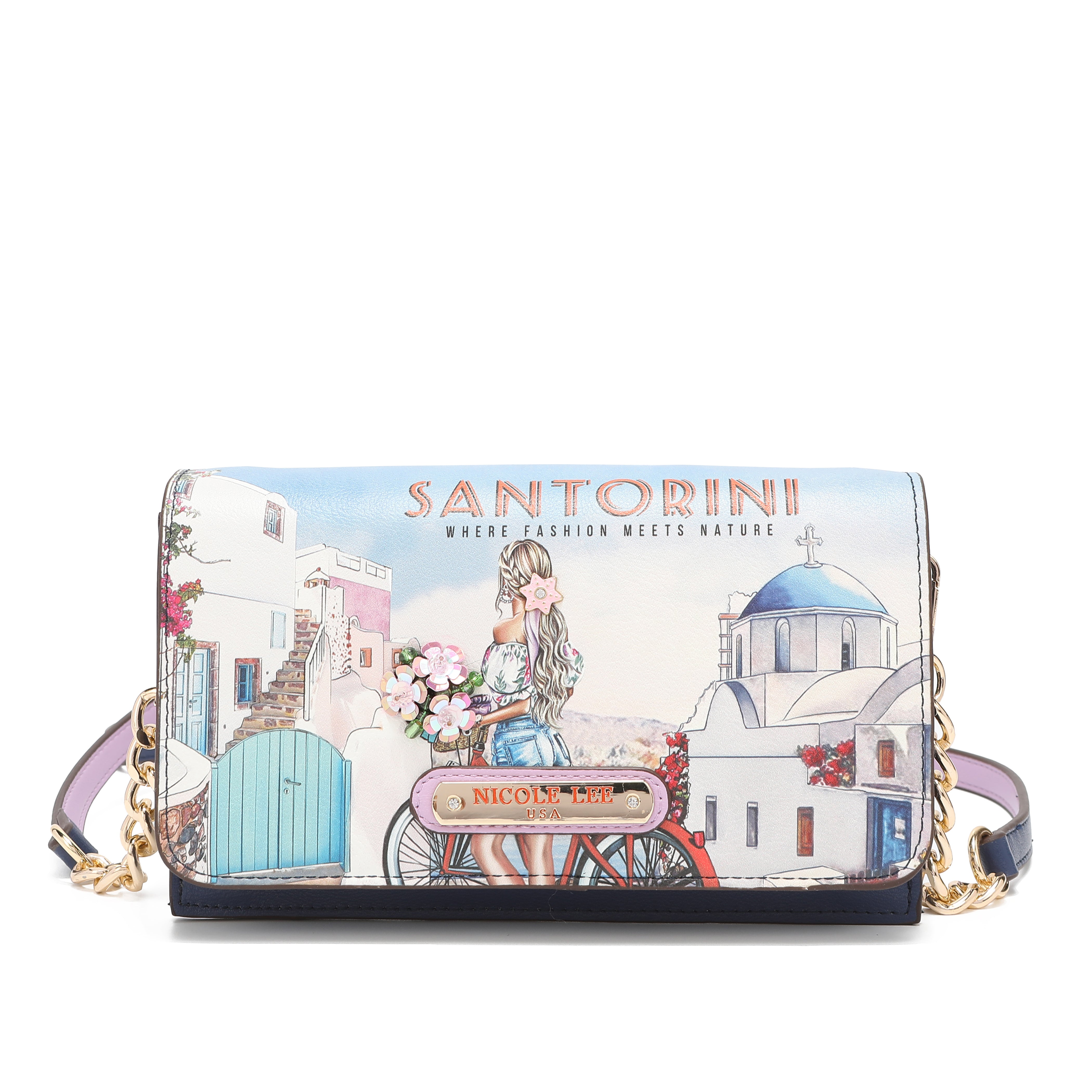 Portfolio im Bandolera -Stil