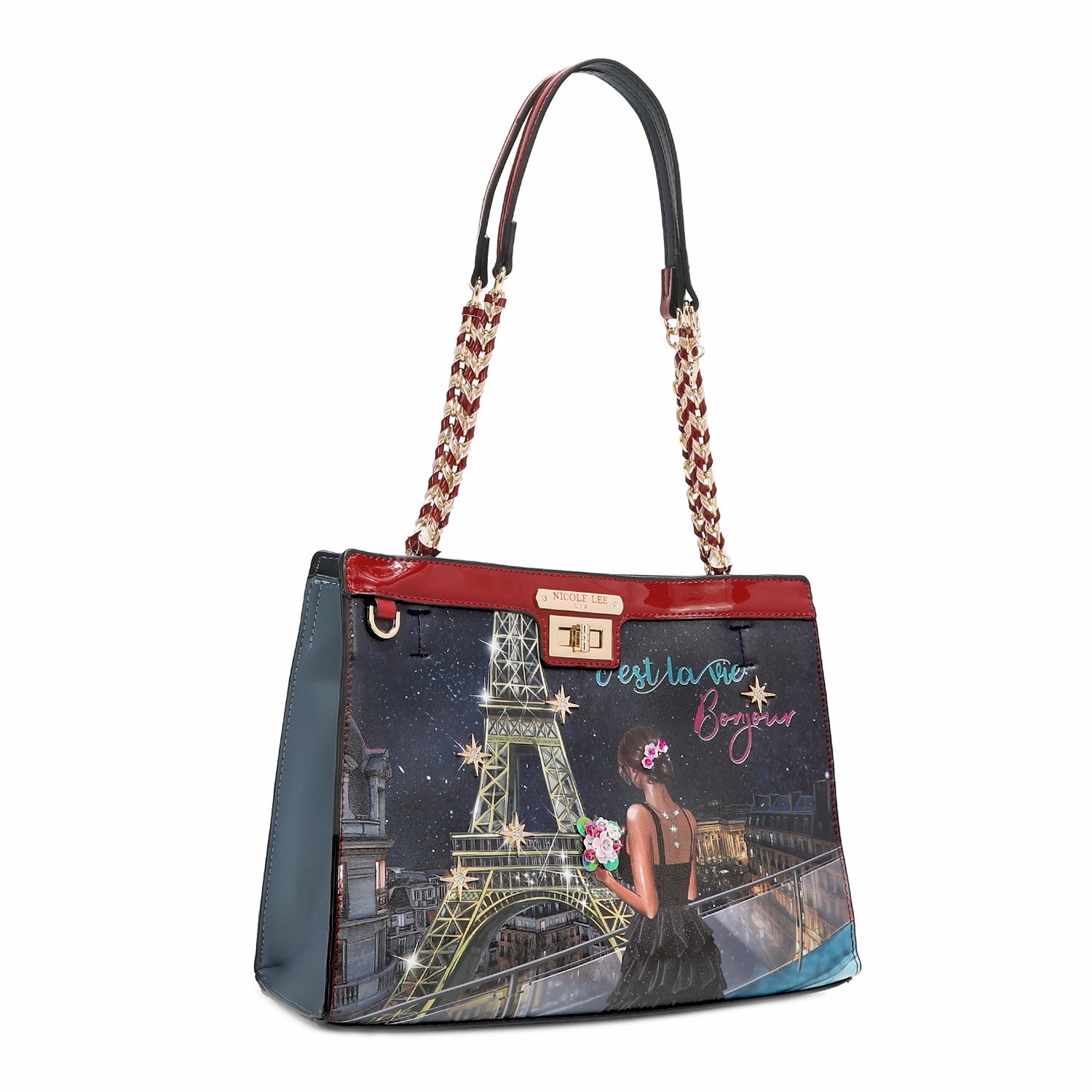 HANDTASCHE „HEUTE NACHT FÜR DICH“.