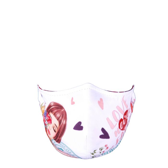 Maske/Deckung mit synthetischen Filterdruck